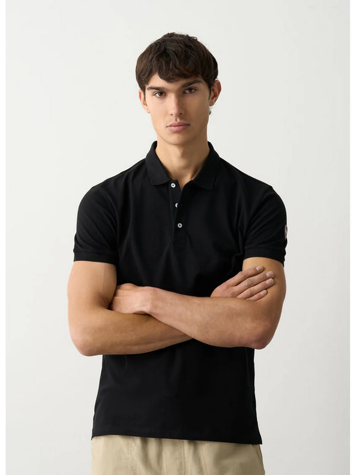 COLMAR Polo Uomo  7646 4SH 99 Nero - Image 4