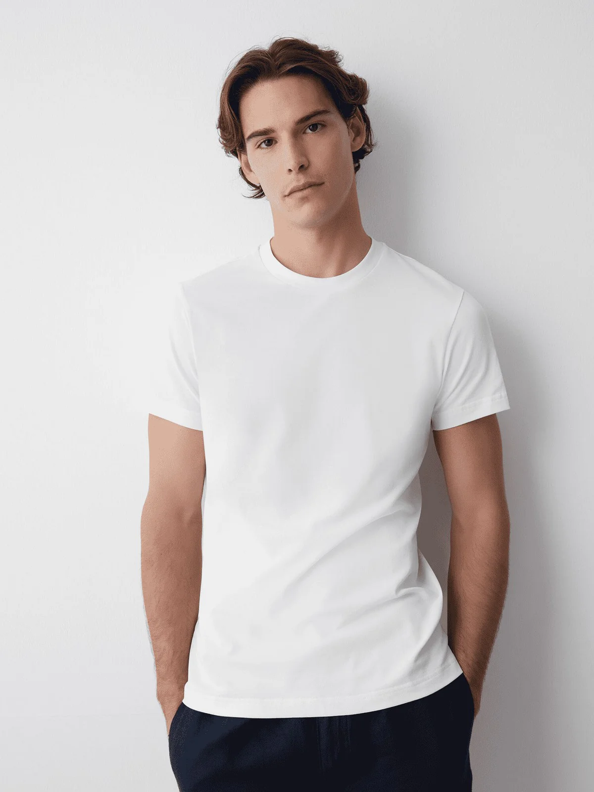 COLMAR T-shirt Uomo  7510 6SH 01 Bianco - Image 4