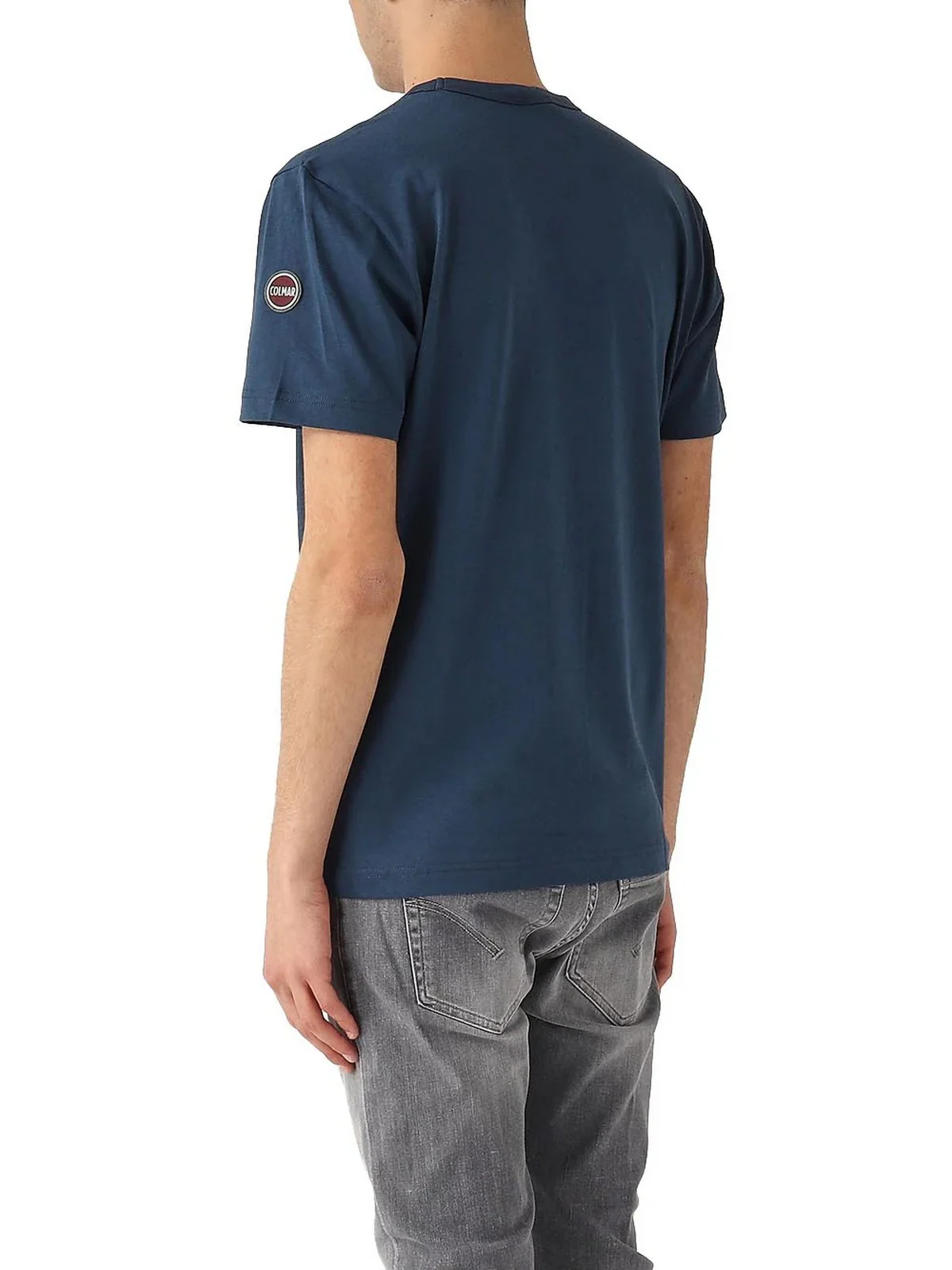 COLMAR T-shirt Uomo  7510 6SH 674 Blu - Image 4