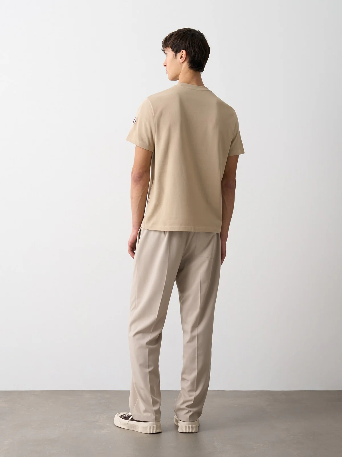 COLMAR T-shirt Uomo  7510 6SH 711 Beige - Image 4