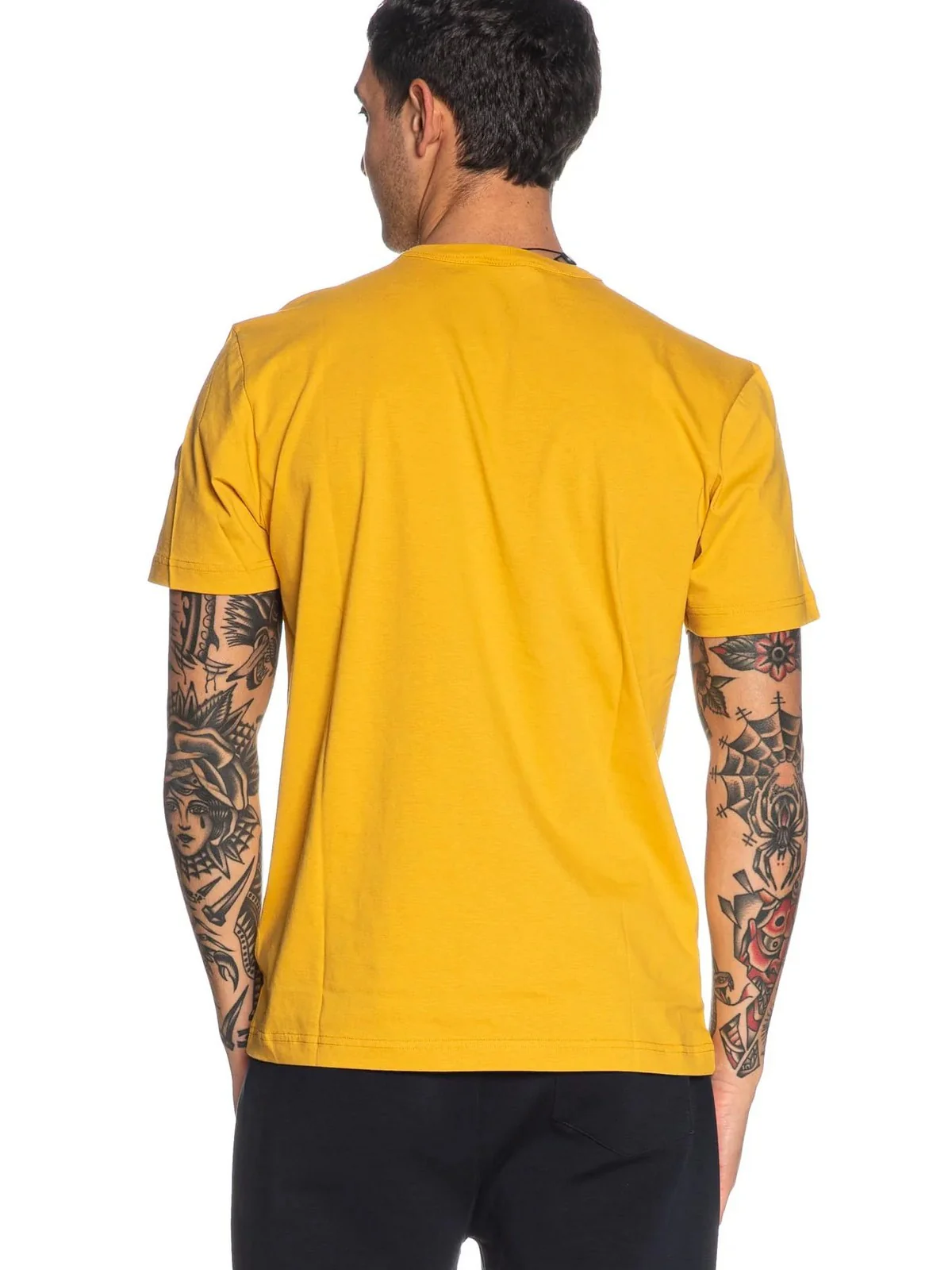 COLMAR T-shirt Uomo  7510 6SH 715 Giallo - Image 3