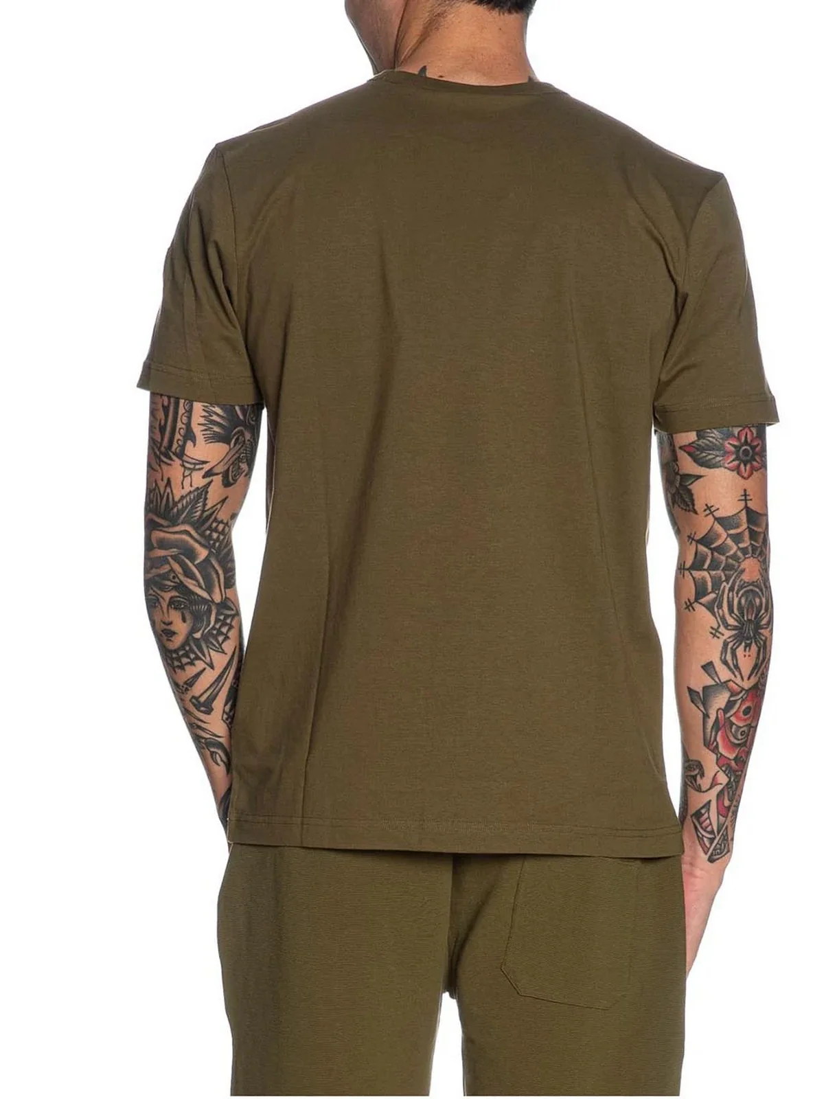 COLMAR T-shirt Uomo  7510 6SH 720 Verde - Image 3