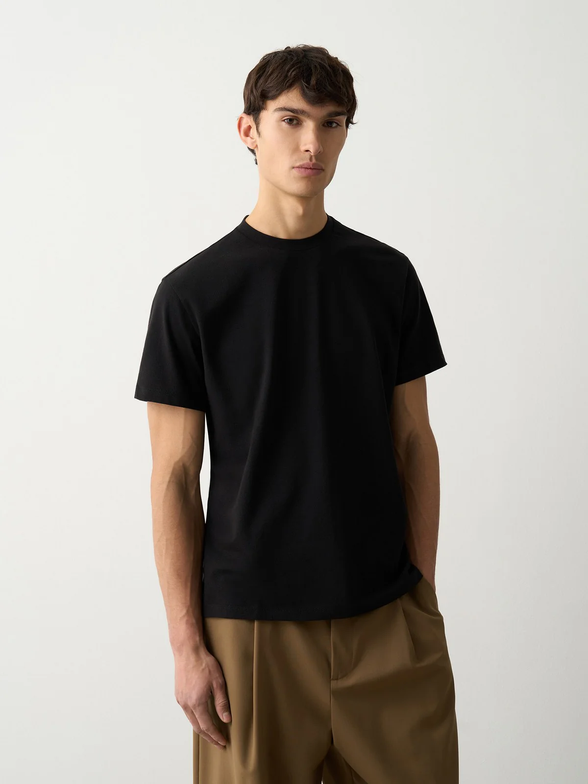 COLMAR T-shirt Uomo  7510 6SH 99 Nero - Image 2