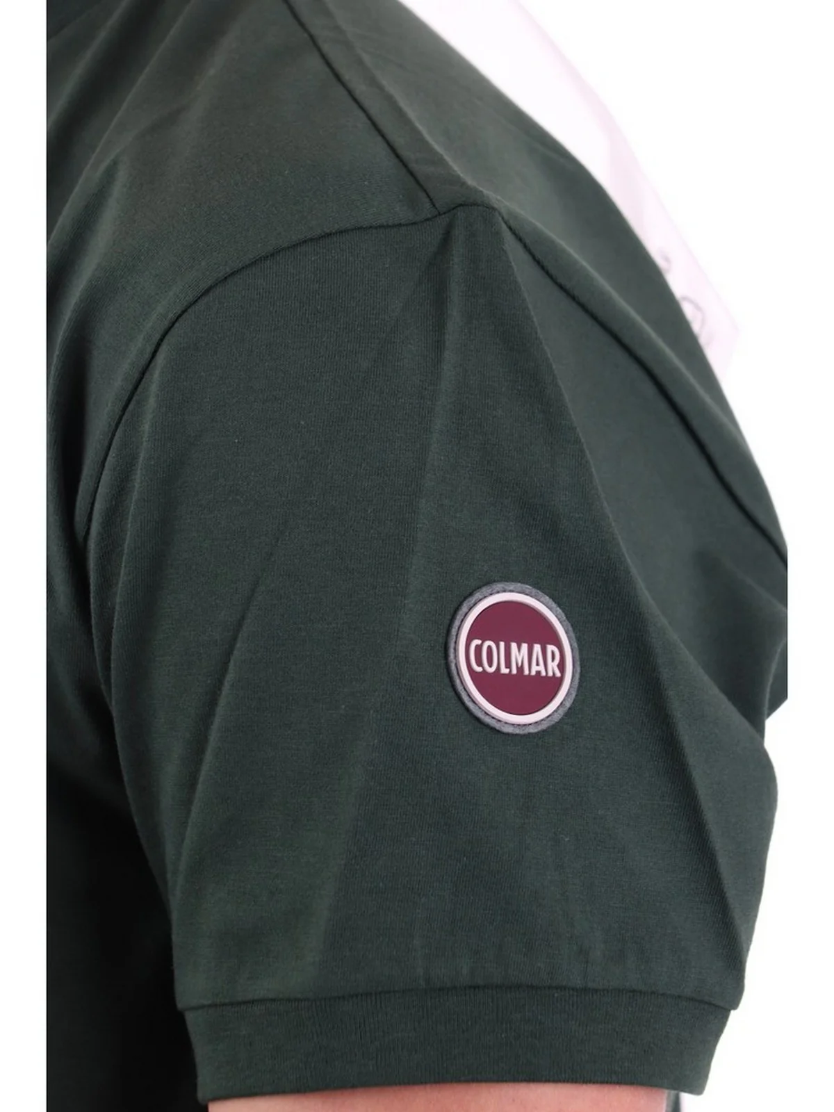 COLMAR T-Shirt e Polo Uomo  7596 6SH 382 Verde - Image 4