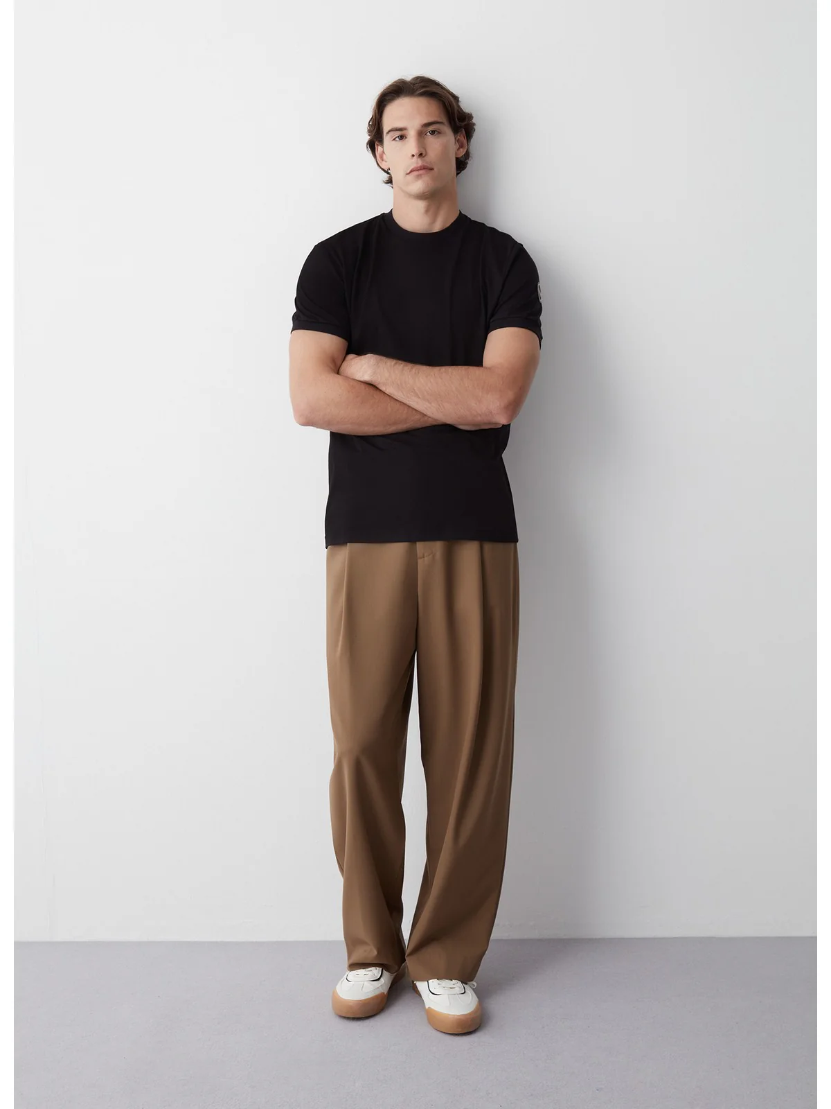 COLMAR T-Shirt e Polo Uomo  7596 6SH 99 Nero - Image 3
