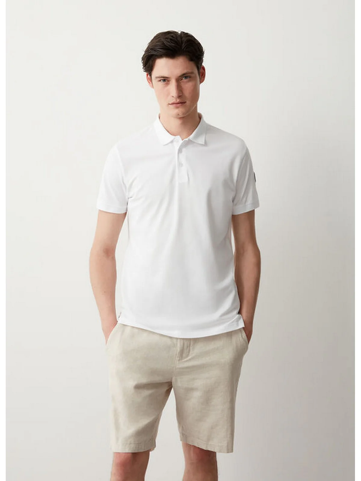 COLMAR Polo Uomo  7646 4SH 01 WHITE - Image 4