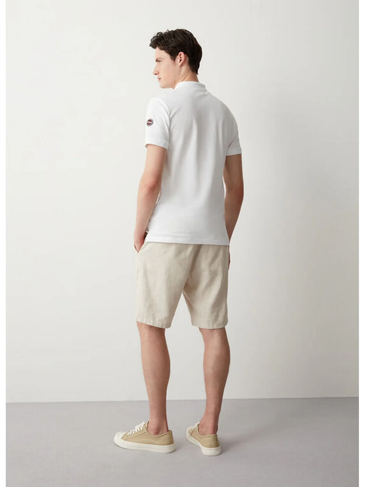 COLMAR Polo Uomo  7646 4SH 01 WHITE - Image 5