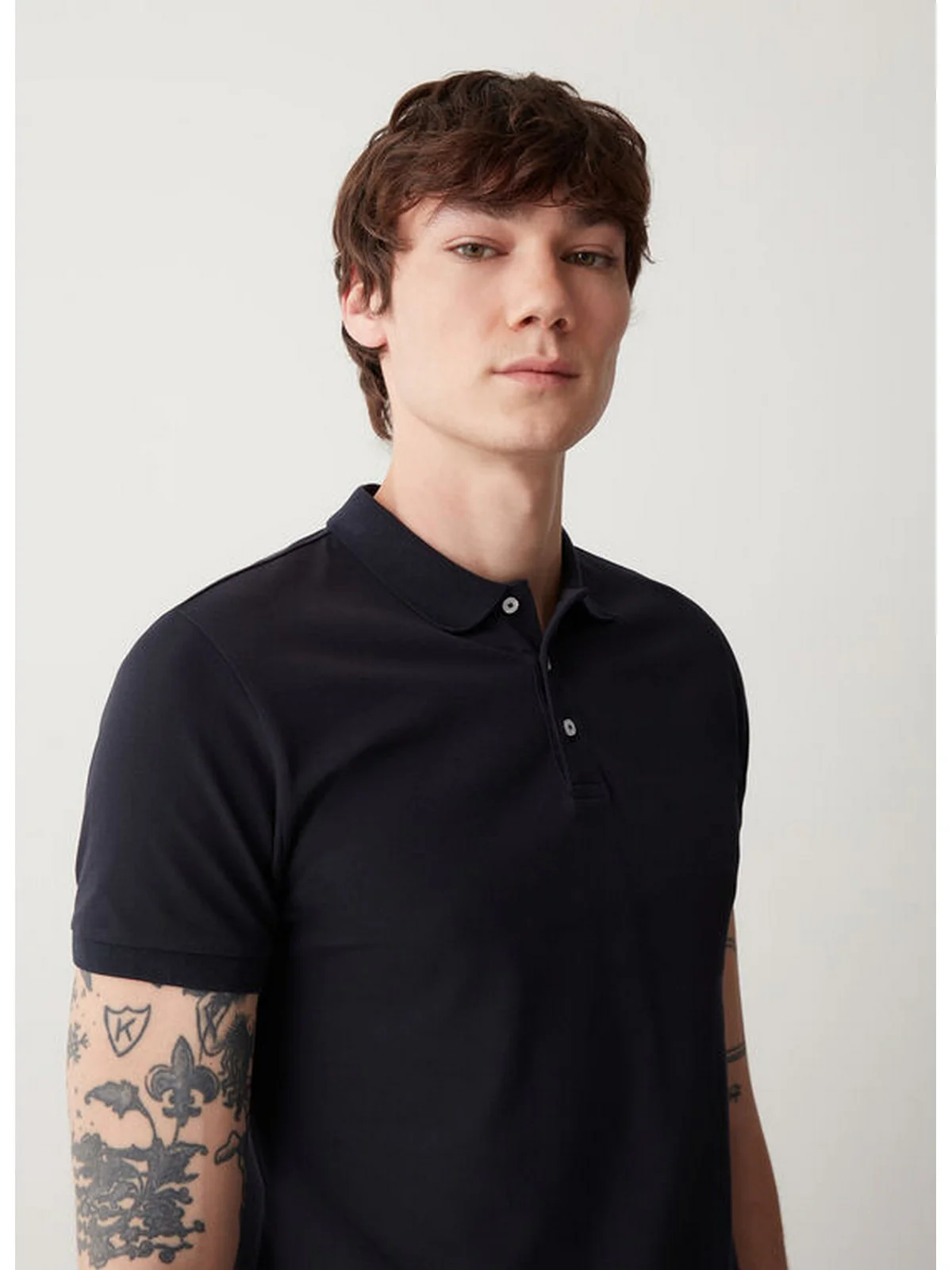 COLMAR Polo Uomo  7646 4SH 68 NAVY BLUE - Image 5