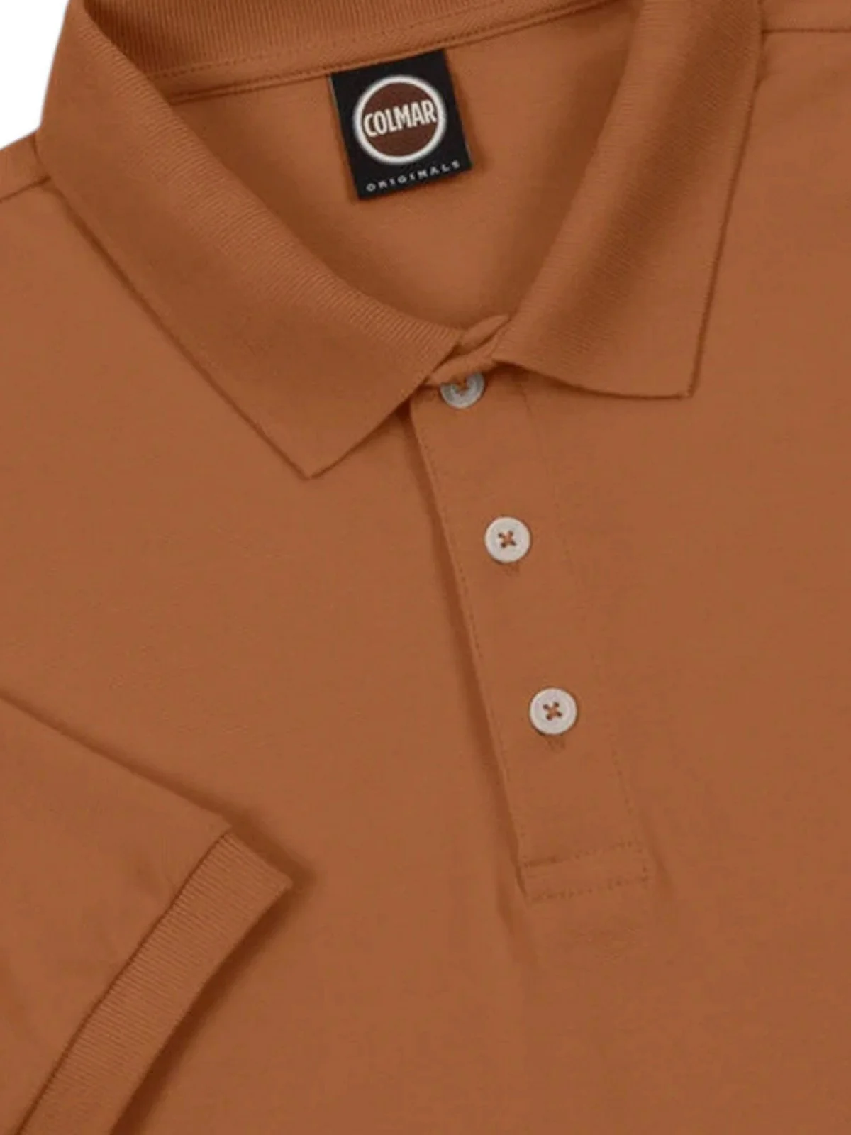 COLMAR Polo Uomo  7646 4SH 716 Marrone - Image 3