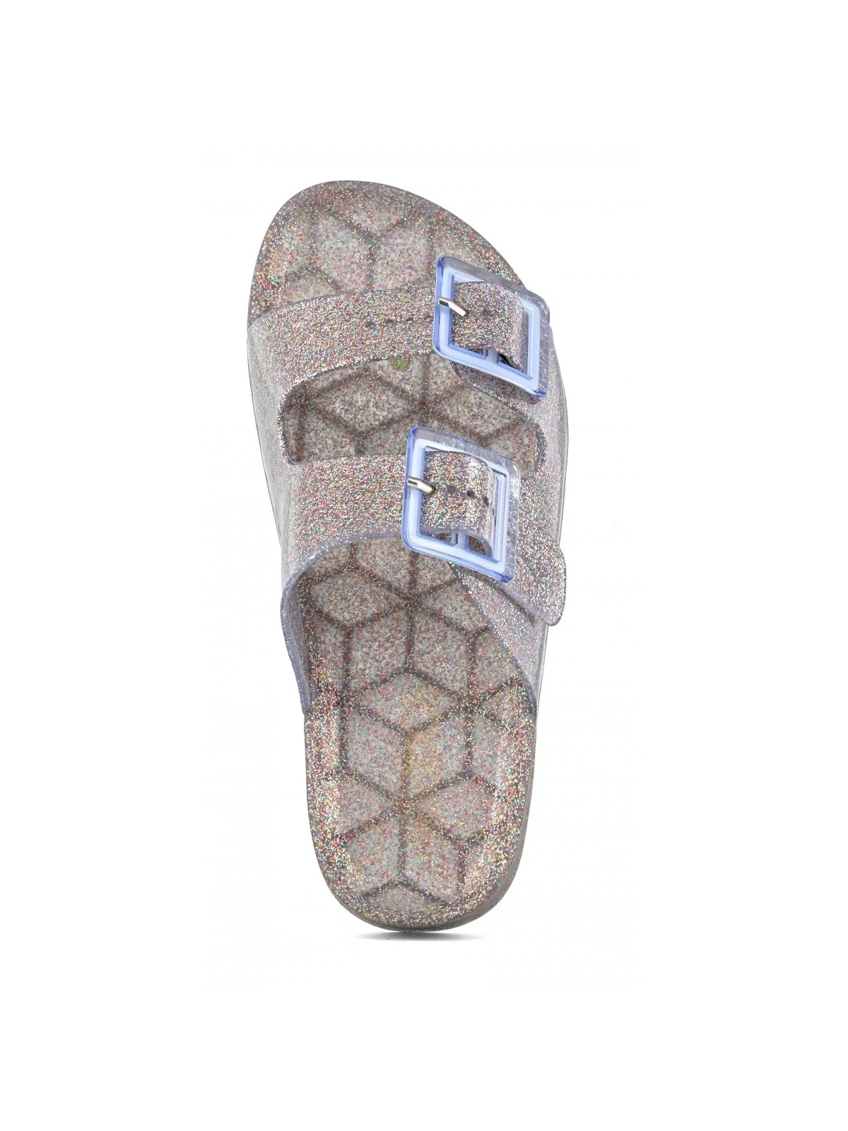 COLORS OF CALIFORNIA Ciabatta Donna Jelly bio glitter with two buc HC.CHJ0016 DEN Blu - Image 2