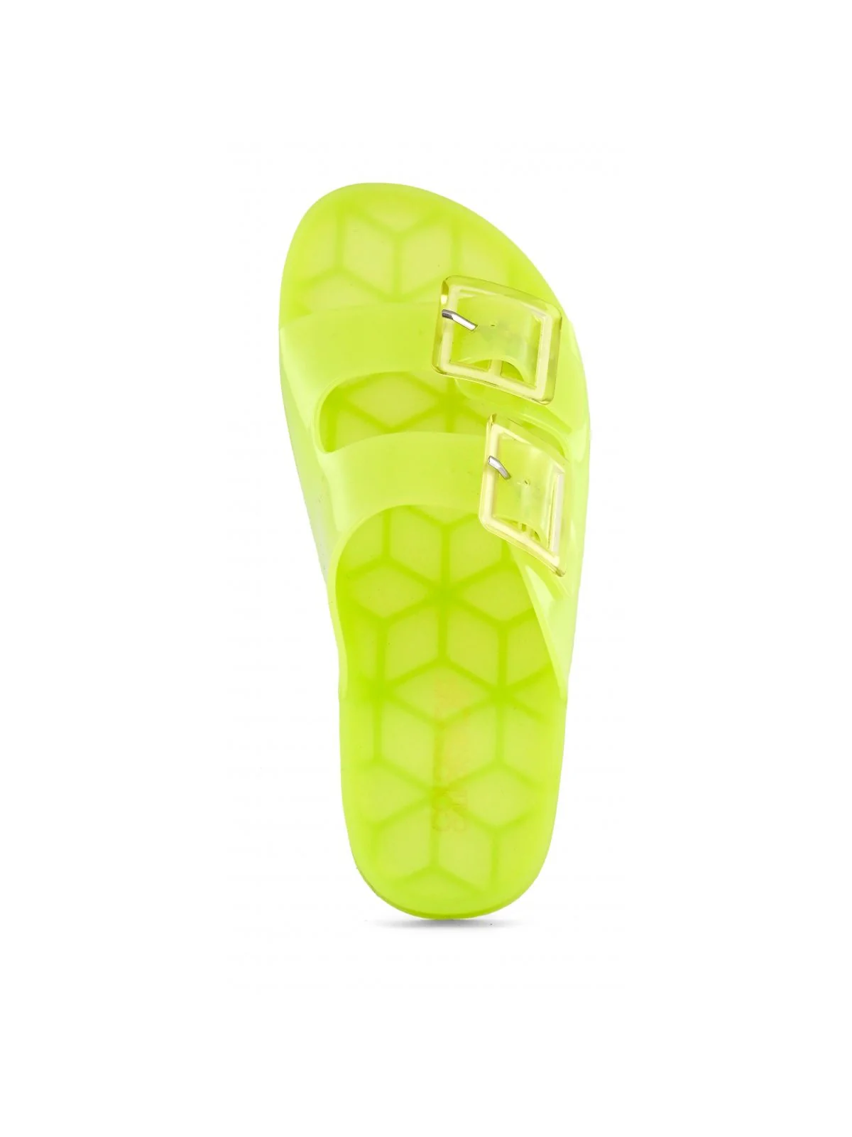 COLORS OF CALIFORNIA Ciabatta Donna jelly sandal 2 buckles HC.CHJ010 CLIM Giallo - Image 2
