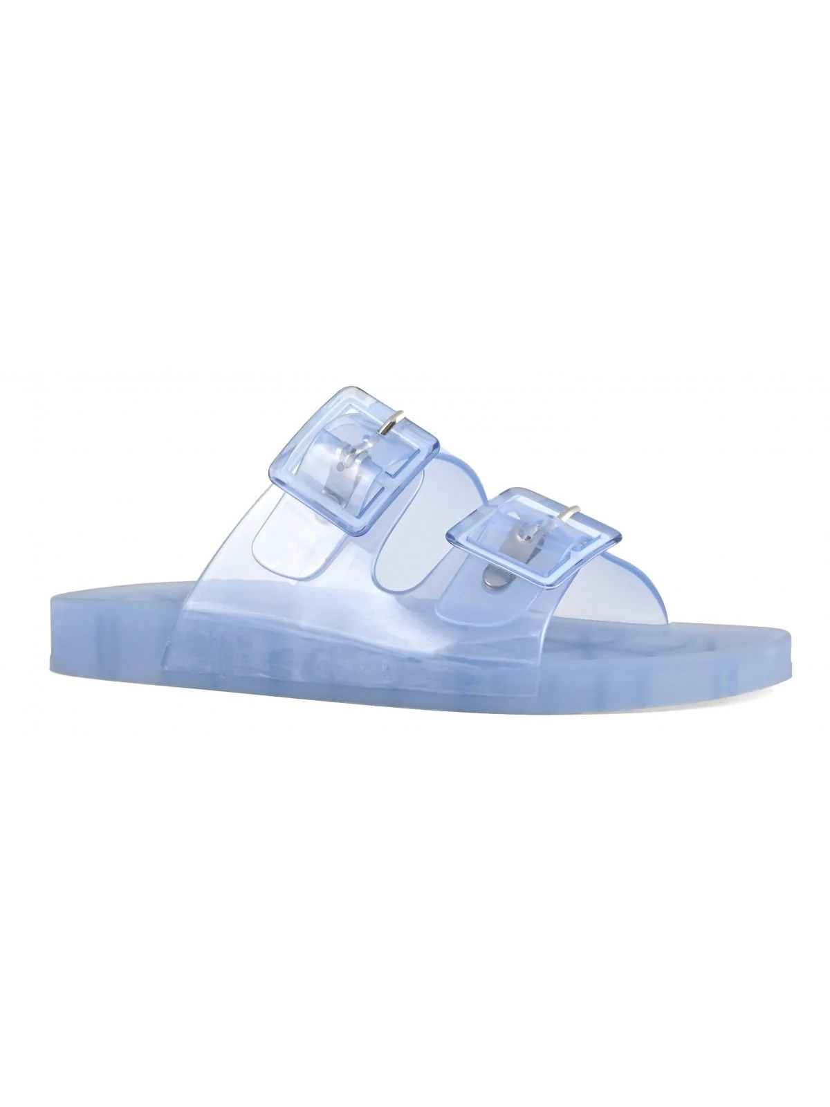 COLORS OF CALIFORNIA Ciabatta Donna jelly sandal 2 buckles HC.CHJ010 DEN Blu - Image 3