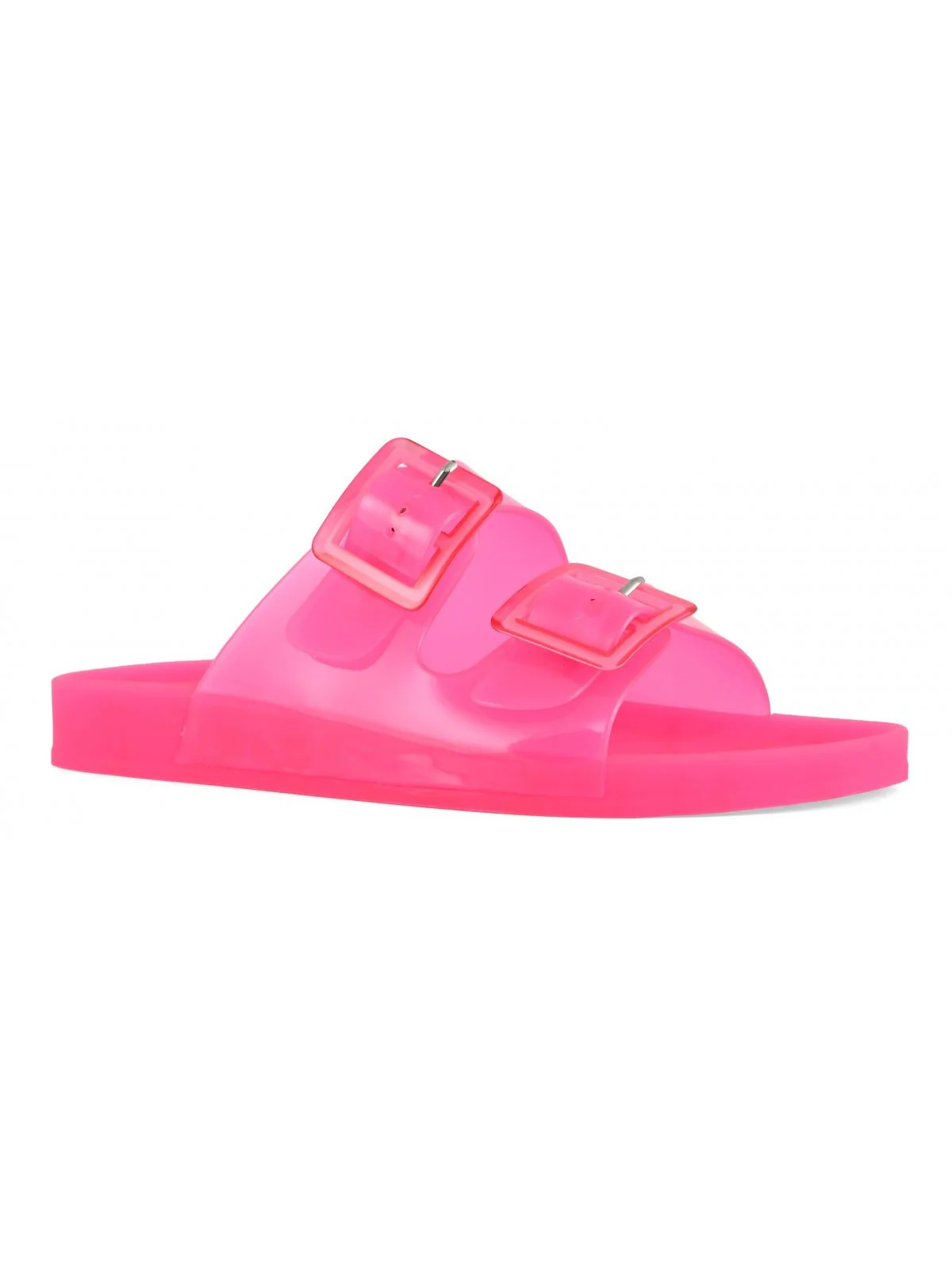 COLORS OF CALIFORNIA Ciabatta Donna jelly sandal 2 buckles HC.CHJ010 FUX Rosa - Image 3
