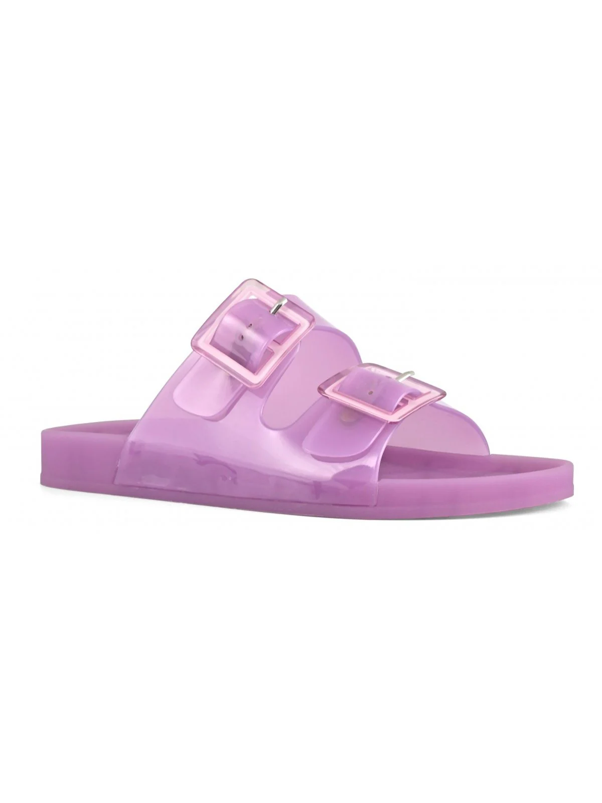 COLORS OF CALIFORNIA Ciabatta Donna jelly sandal 2 buckles HC.CHJ010 LIL Viola - Image 3