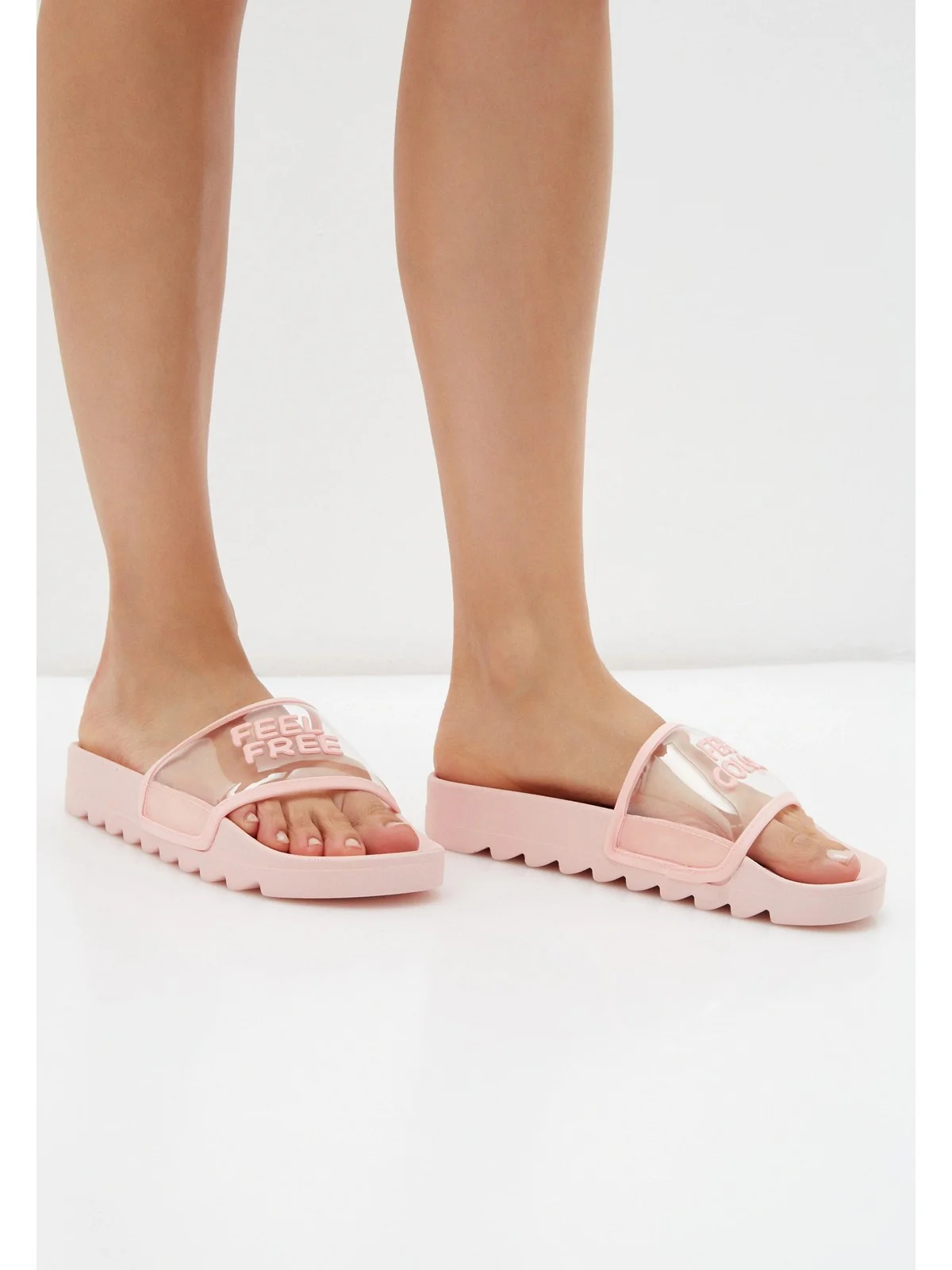 COLORS OF CALIFORNIA Ciabatta Donna slide in plexi HC.JINFY407 FPIN Rosa - Image 2