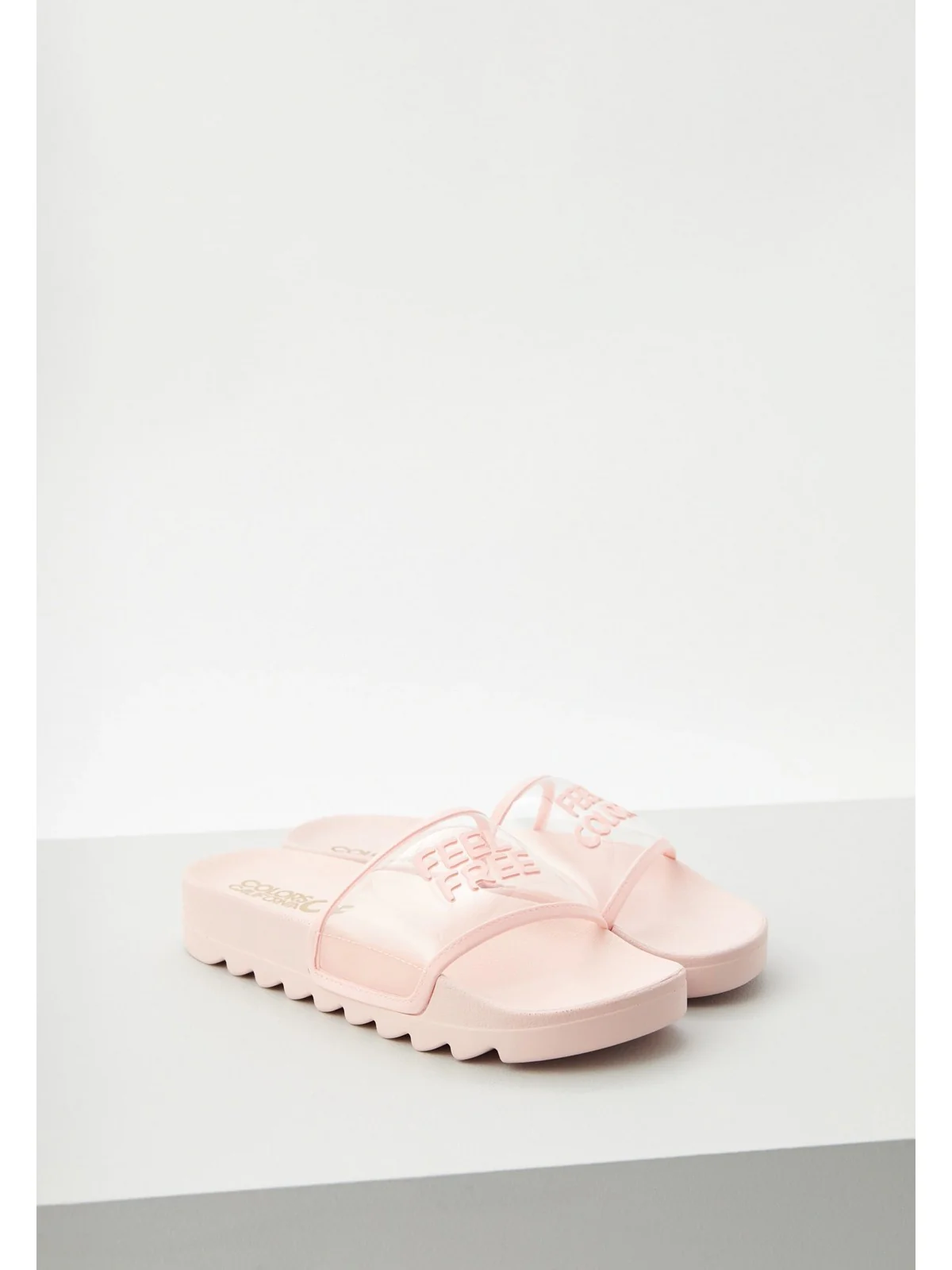 COLORS OF CALIFORNIA Ciabatta Donna slide in plexi HC.JINFY407 FPIN Rosa - Image 3