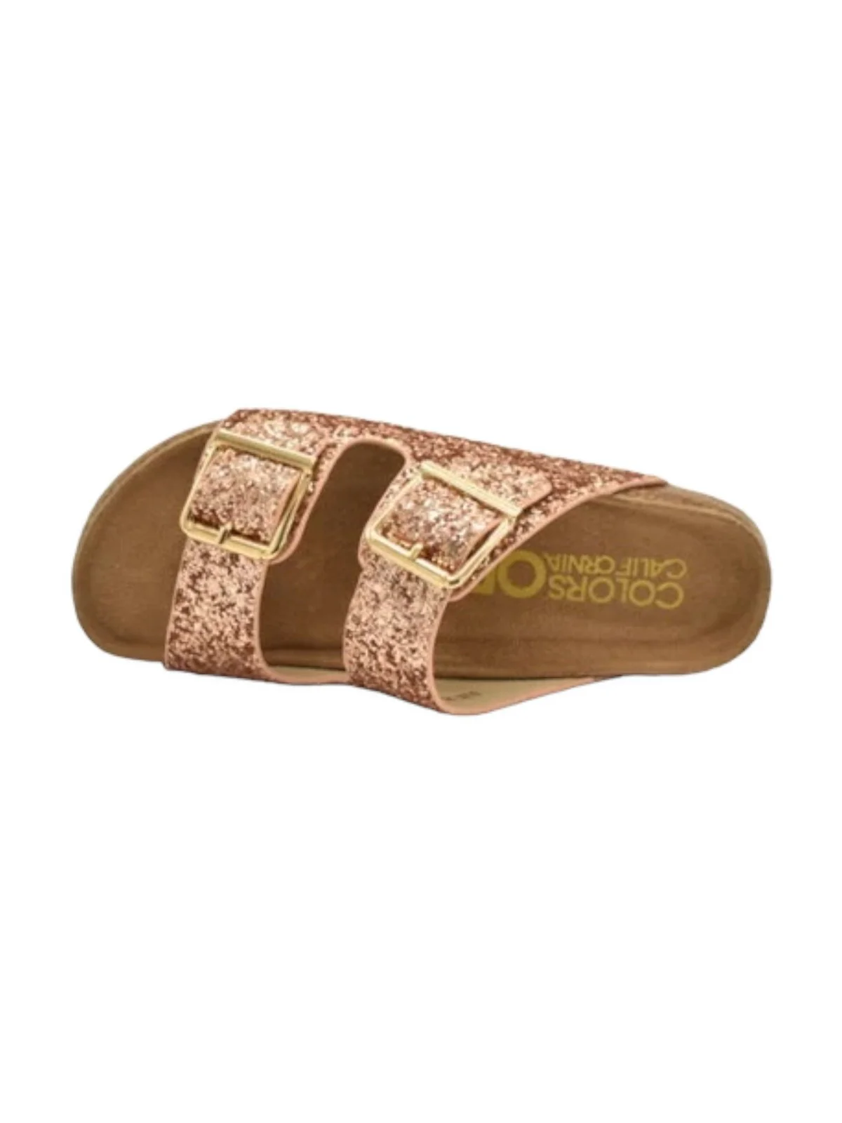 COLORS OF CALIFORNIA Sandalo Donna laminated platform sandal HC.BES42 PKGOL Oro - Image 2