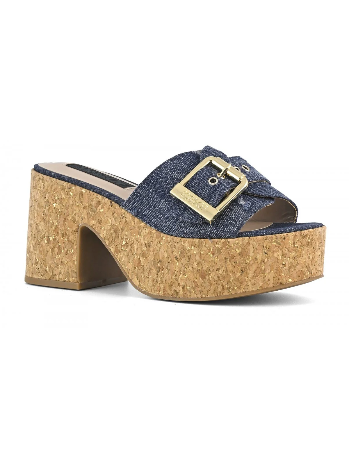 COLORS OF CALIFORNIA Sandalo Donna monoband sandal in denim HC.MAIA29 DEN DEN - Image 4