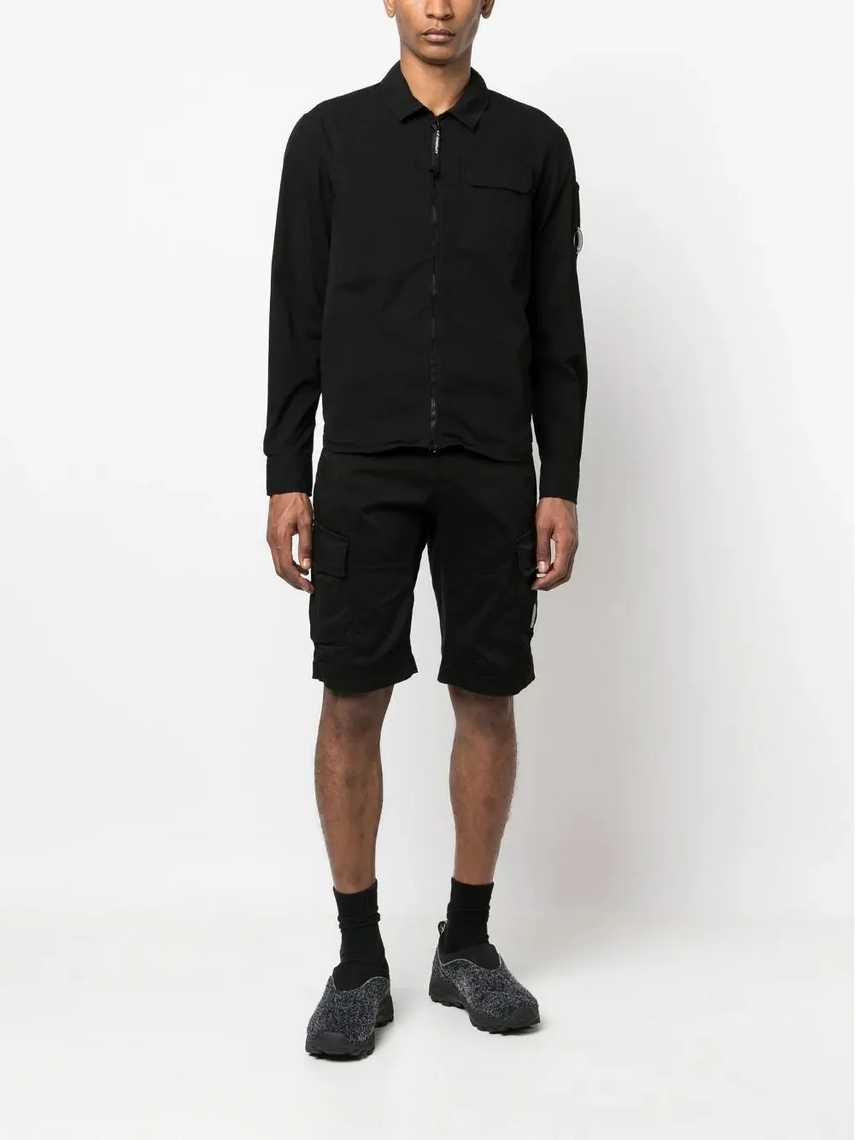 C.P. COMPANY Bermuda Uomo  18CMBE116A005694G 888 Blu - Image 2