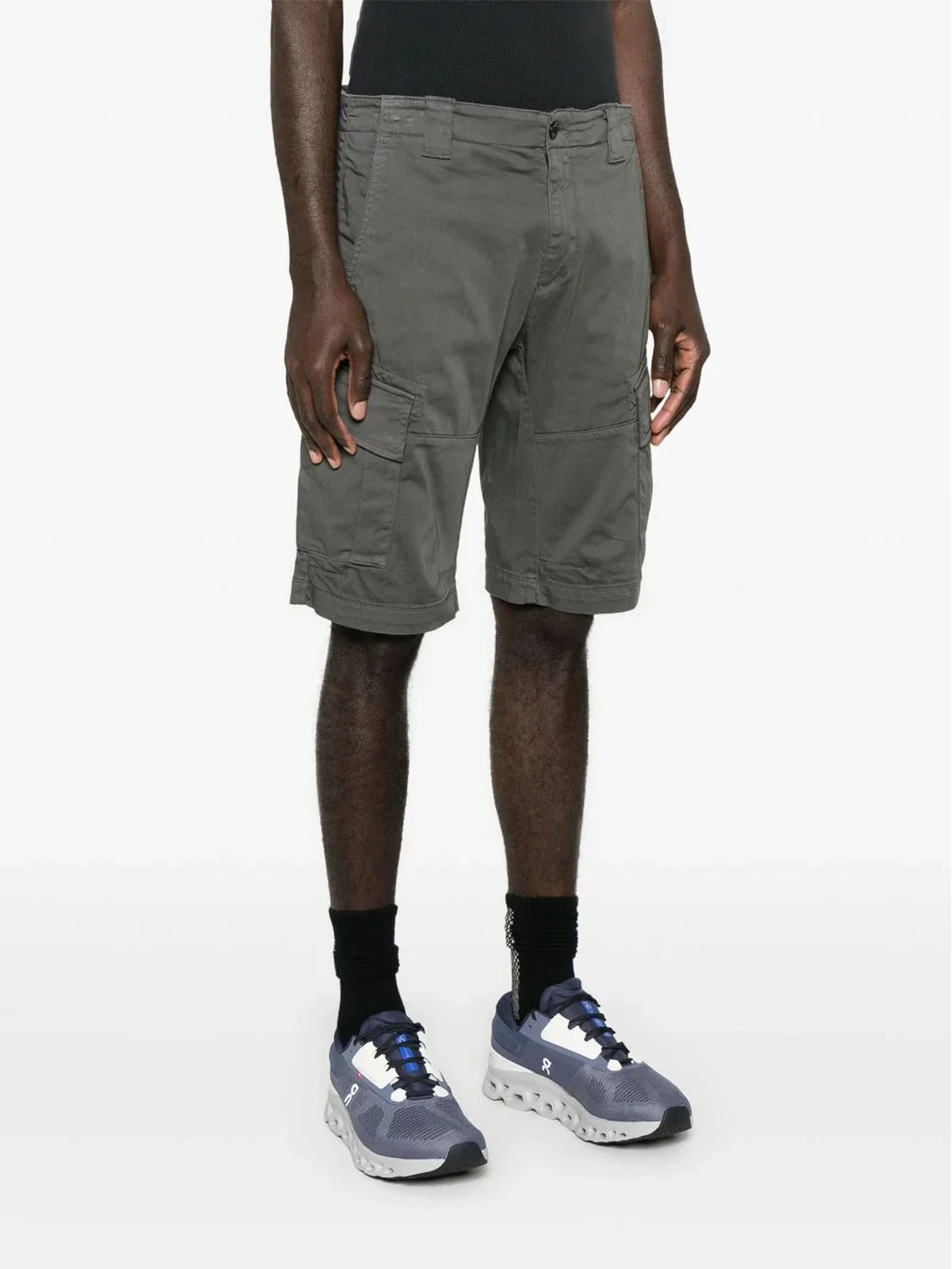 C.P. COMPANY Bermuda Uomo  18CMBE116A005694G 935 Grigio - Image 2