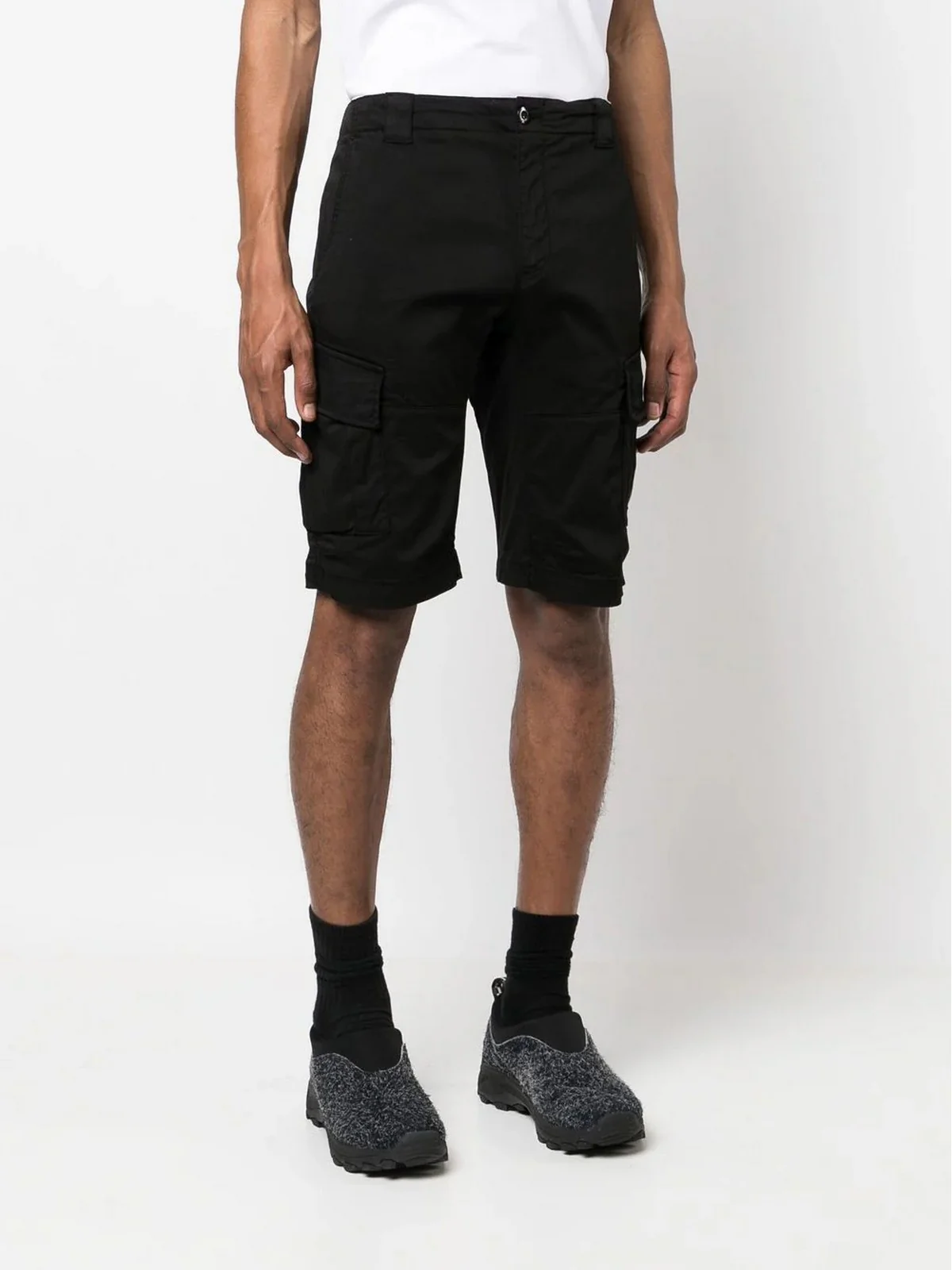 C.P. COMPANY Bermuda Uomo  18CMBE116A005694G 999 Nero - Image 2