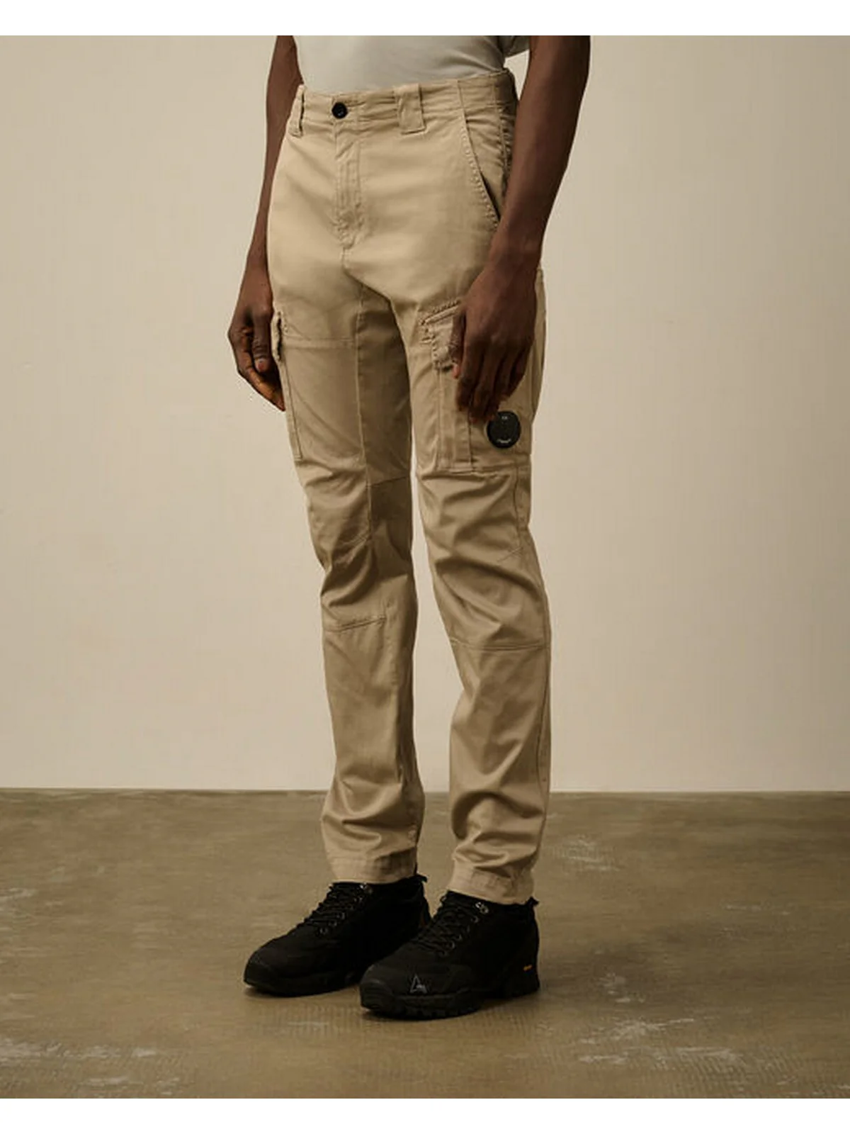 C.P. COMPANY Pantalone Uomo  18CMPA056A005694G 327 Beige - Image 2