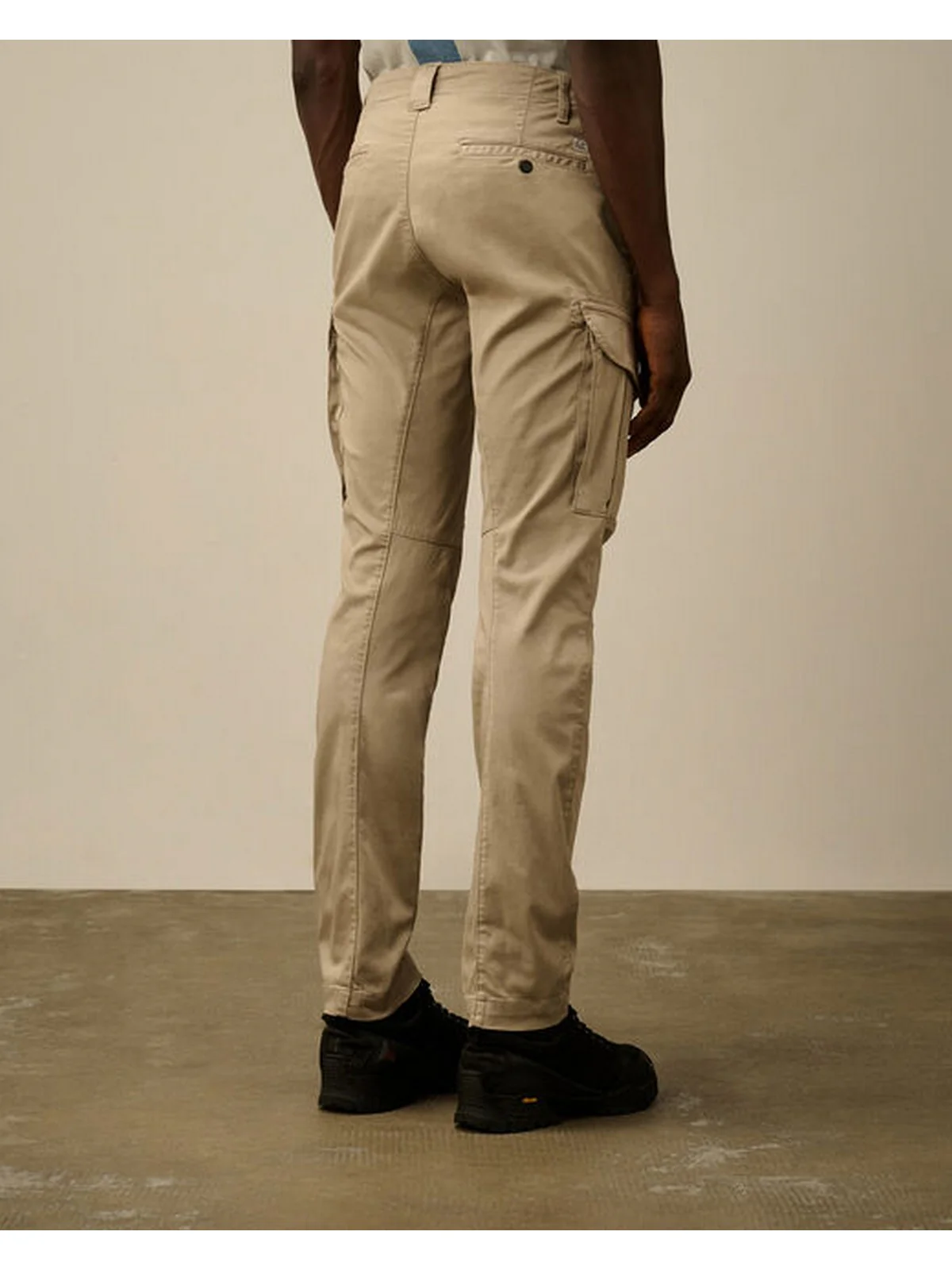 C.P. COMPANY Pantalone Uomo  18CMPA056A005694G 327 Beige - Image 3