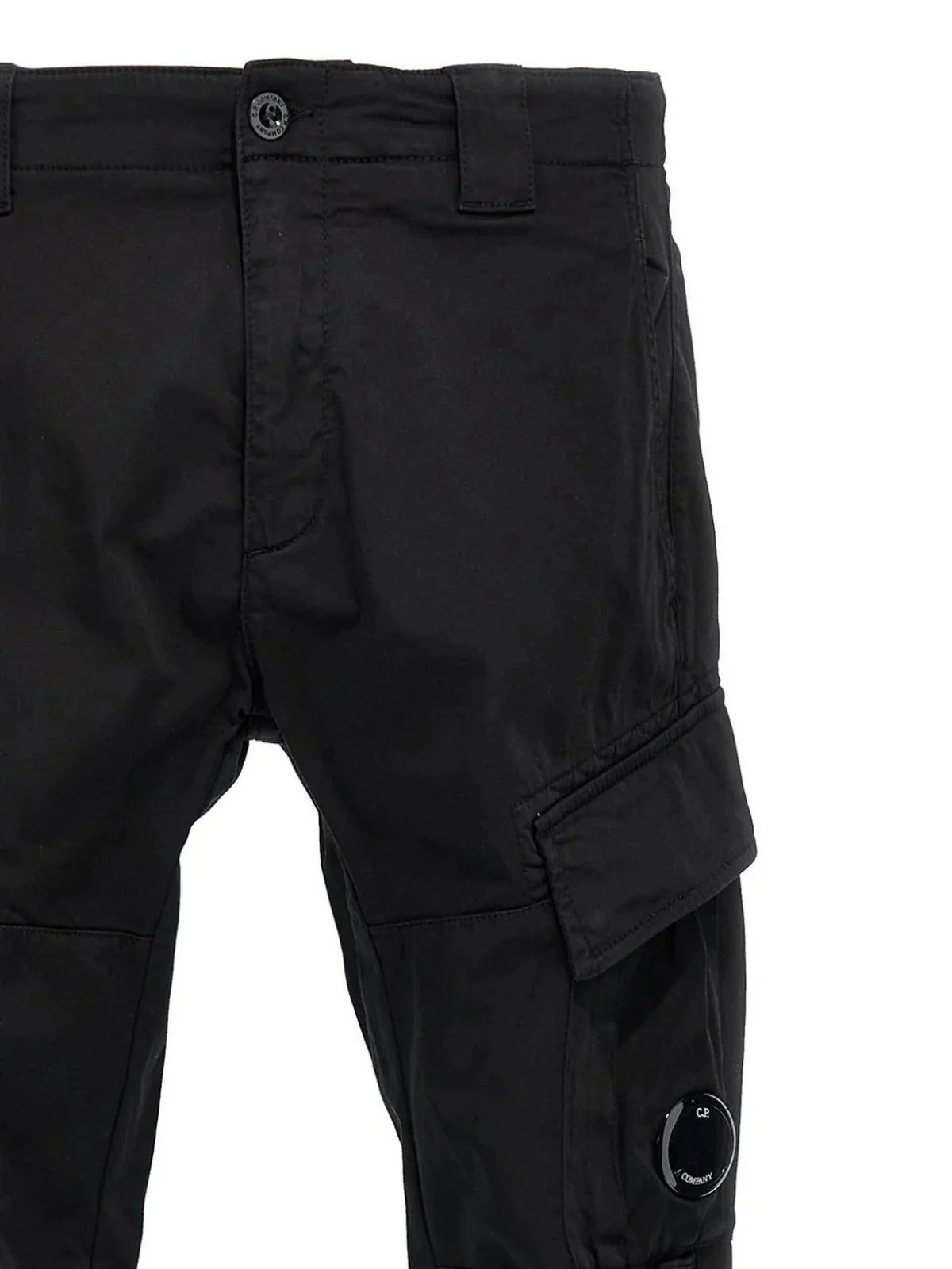 C.P. COMPANY Pantalone Uomo  18CMPA056A005694G 999 Nero - Image 3