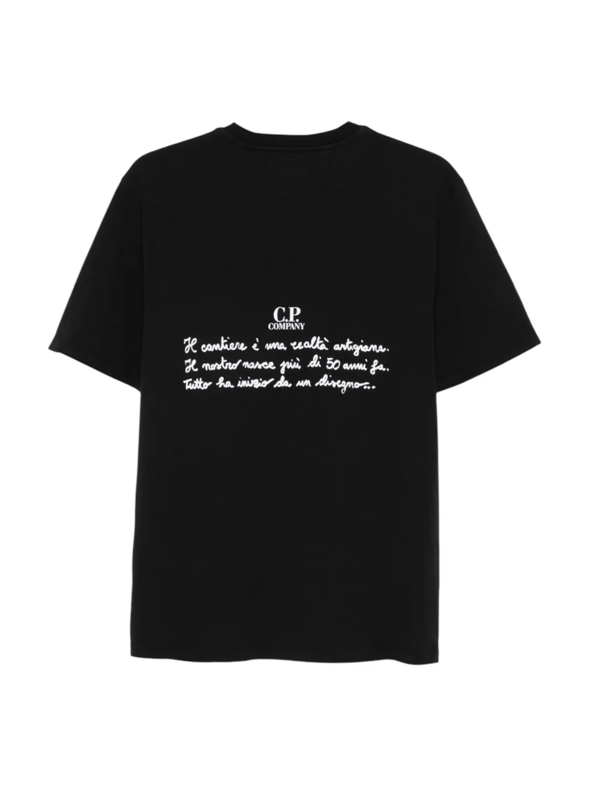C.P. COMPANY T-shirt Uomo  18CMTS319A005431G 999 Nero - Image 2