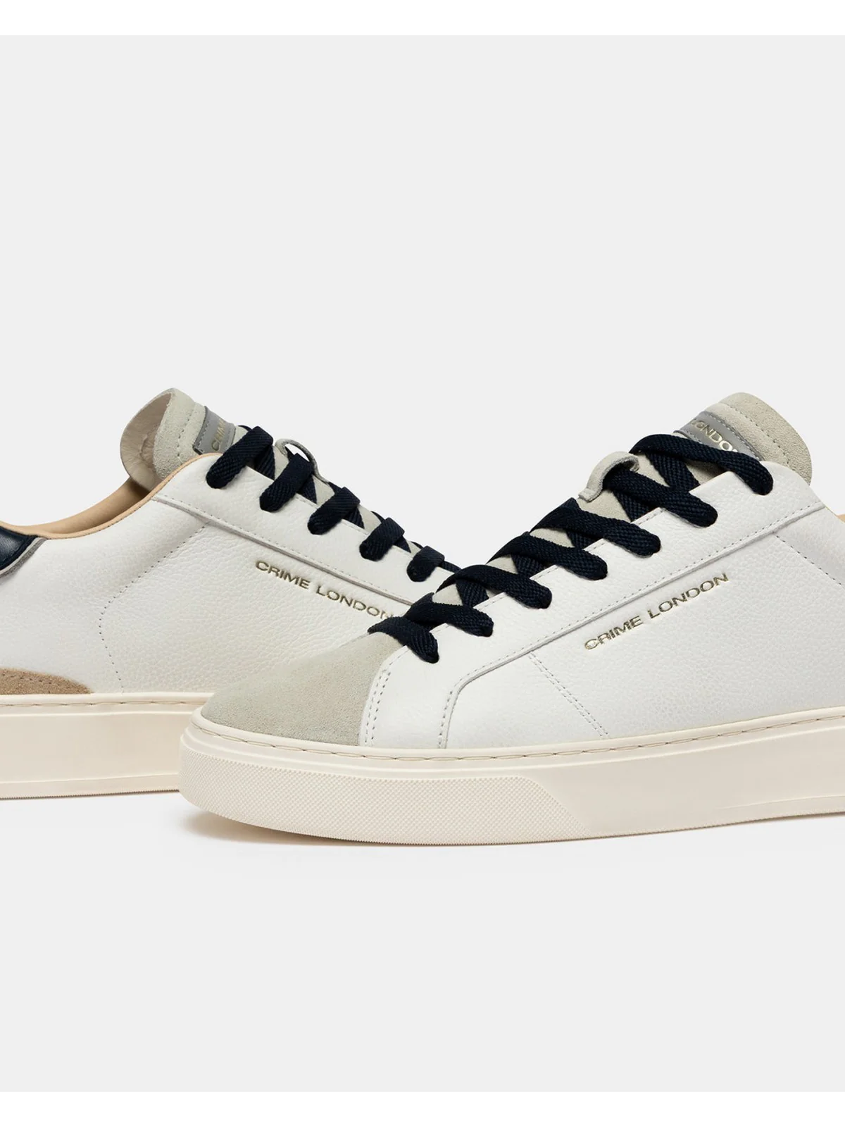 CRIME LONDON Sneaker Uomo BLADE DEEP ROYAL 19700PP8 10 WHITE - Image 5