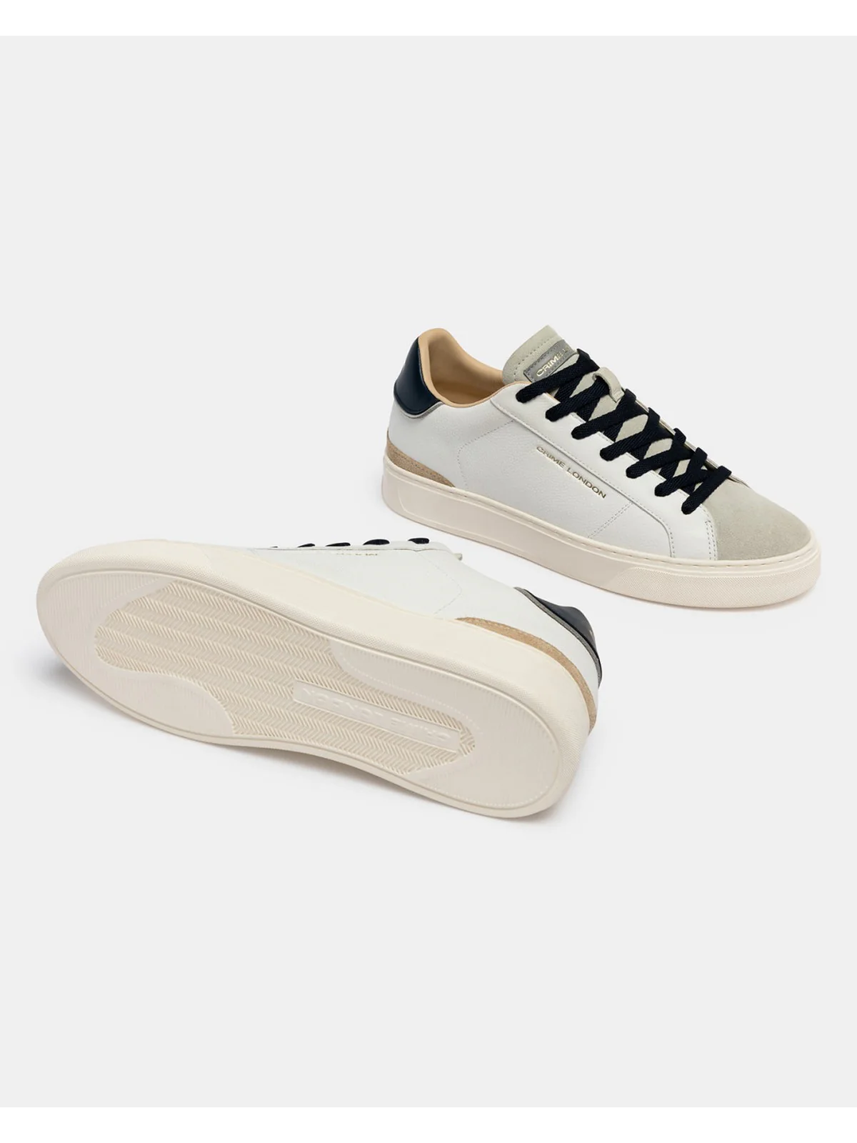CRIME LONDON Sneaker Uomo BLADE DEEP ROYAL 19700PP8 10 WHITE - Image 6