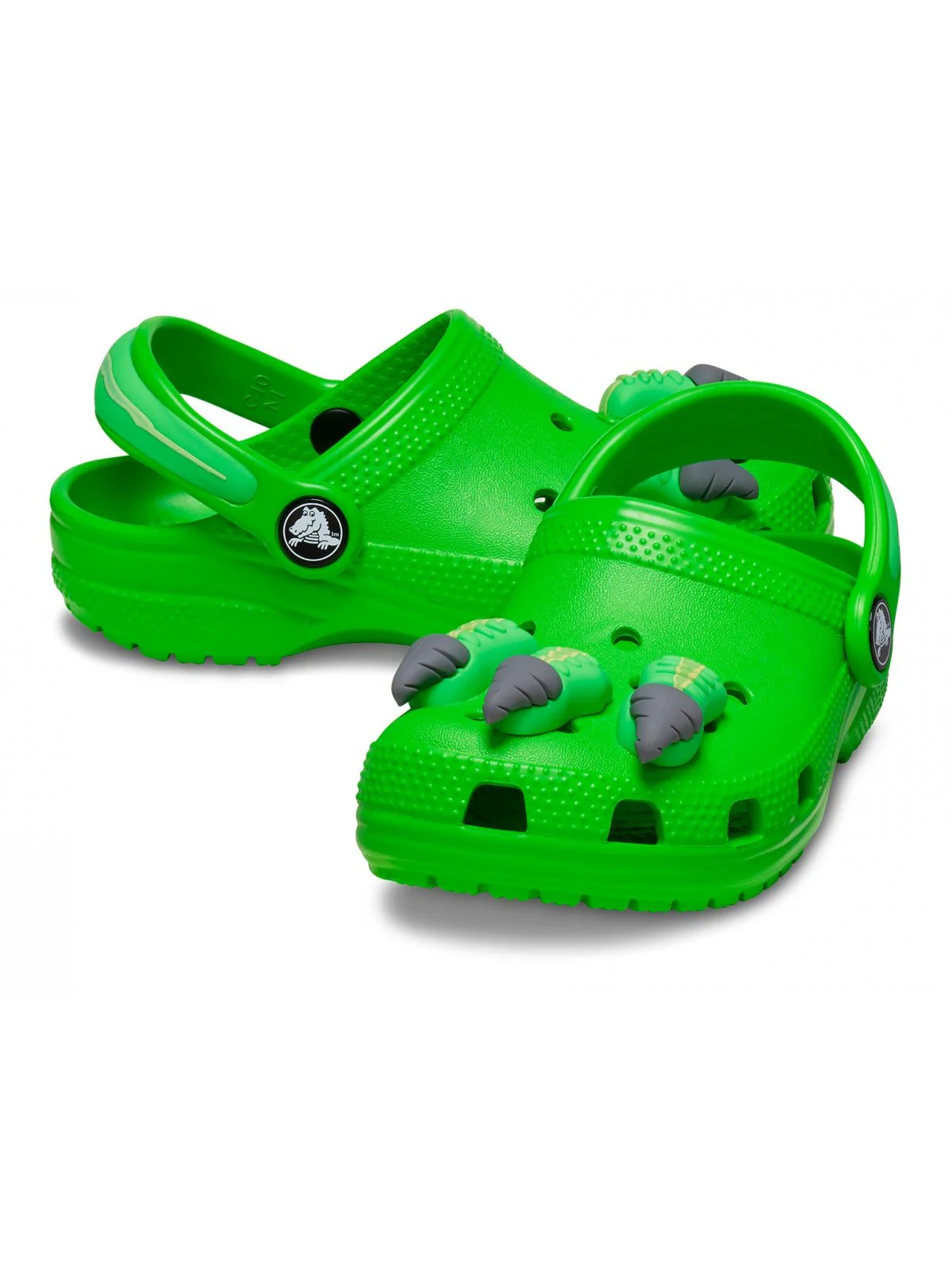 CROCS Ciabatta Bambini e ragazzi Classic I AM Dinosaur Clog T 209700 3WA Verde - Image 3