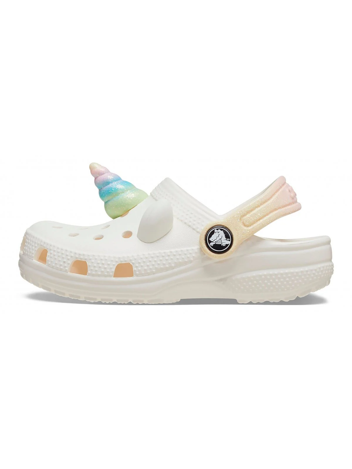 CROCS Ciabatta Bambine e ragazze Cls IAM Rainbow Unicorn Clog T 209701 0WV CHALK - Image 2