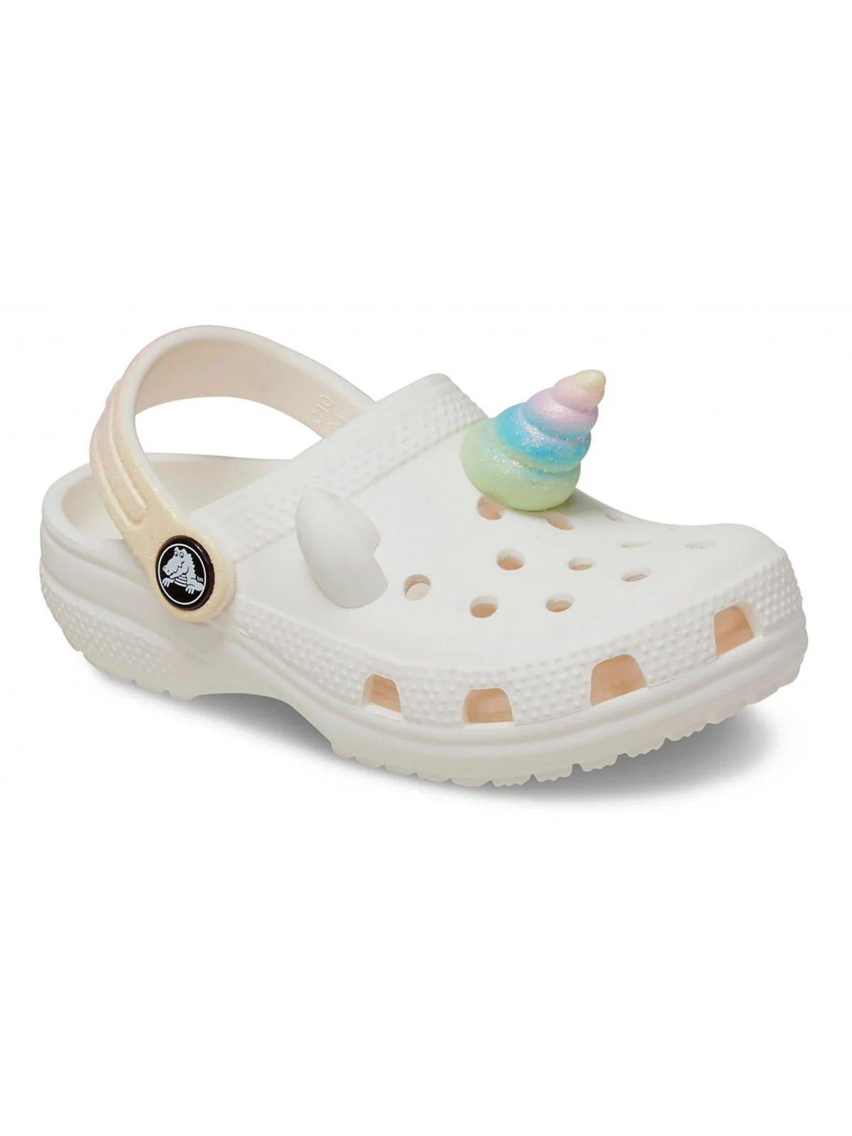 CROCS Ciabatta Bambine e ragazze Cls IAM Rainbow Unicorn Clog T 209701 0WV CHALK - Image 6
