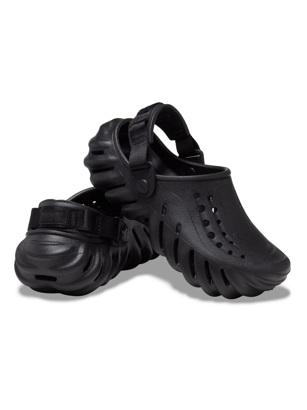 CROCS Ciabatta Bambini e ragazzi Echo Clog K 208190 001 Nero - Image 2