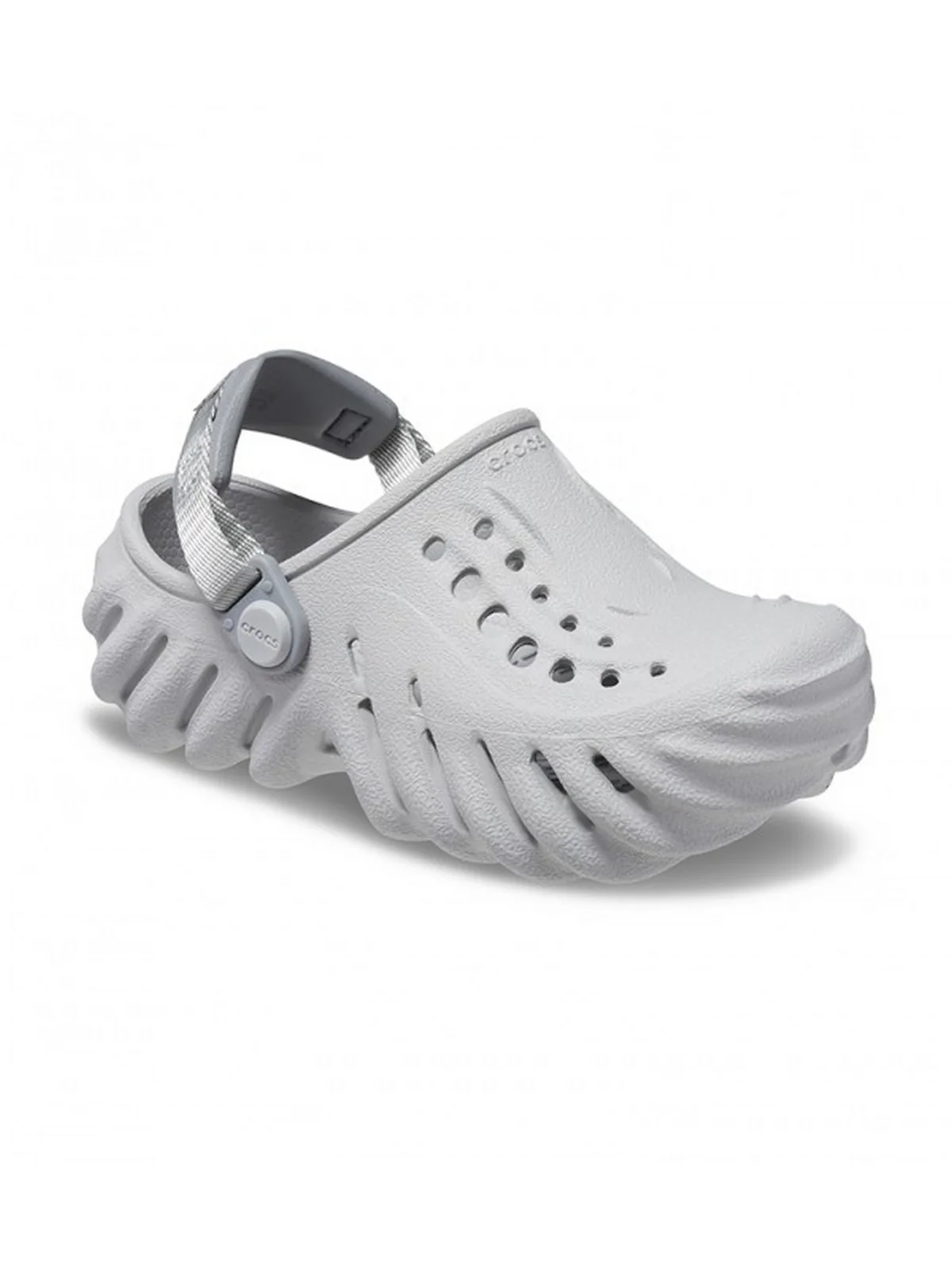 CROCS Ciabatta Bambini e ragazzi Echo Clog T 208191 1FT Grigio - Image 3