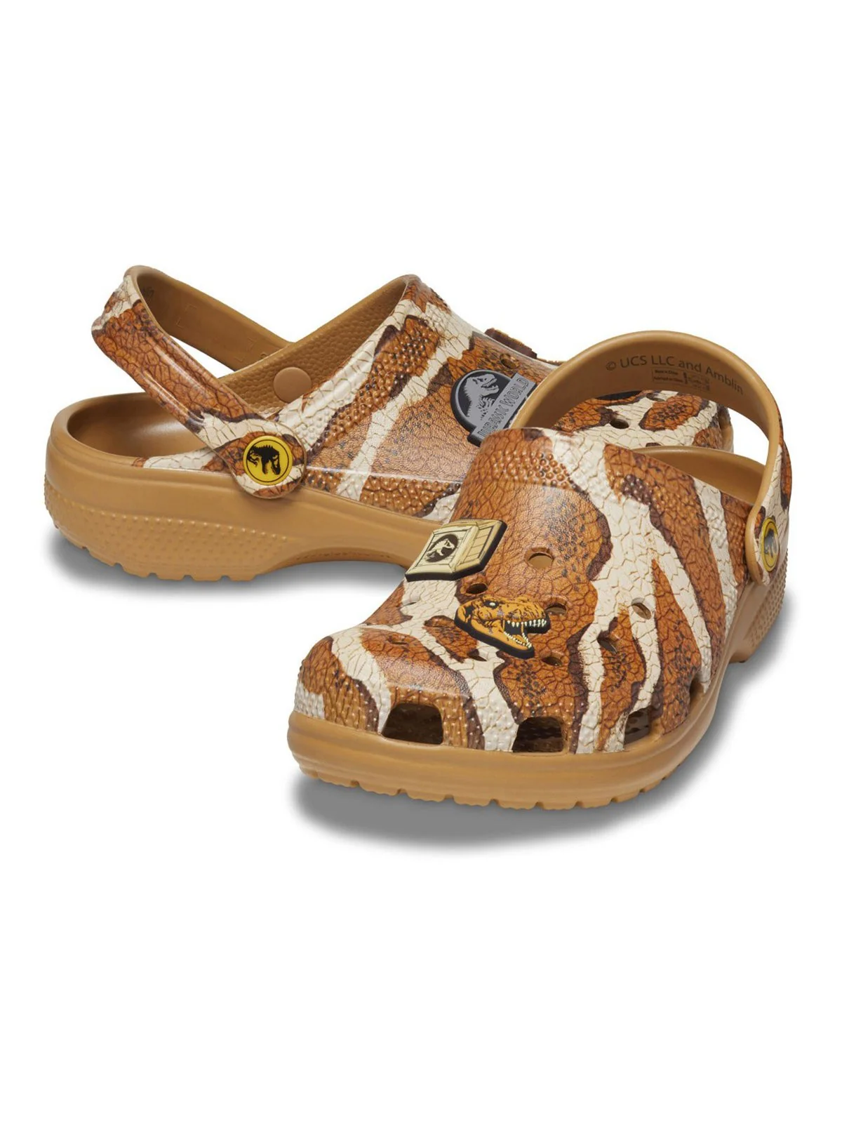 CROCS Ciabatta Bambini e ragazzi Jurassic World Classic Clog K 208808 202 Marrone - Image 3