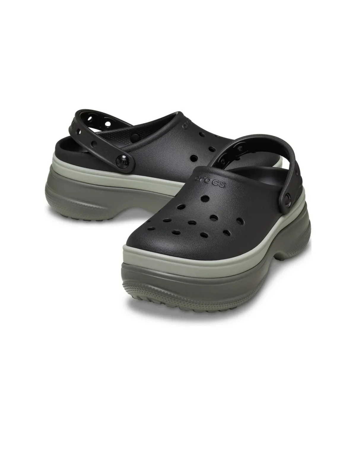 CROCS Ciabatta Donna 211355 001 BLACK - Image 4