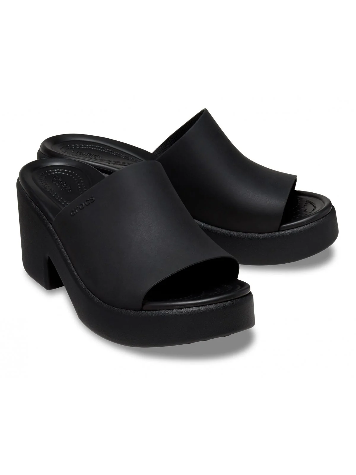 CROCS Ciabatta Donna Brooklyn Slide Heel W 209408 060 Nero - Image 3