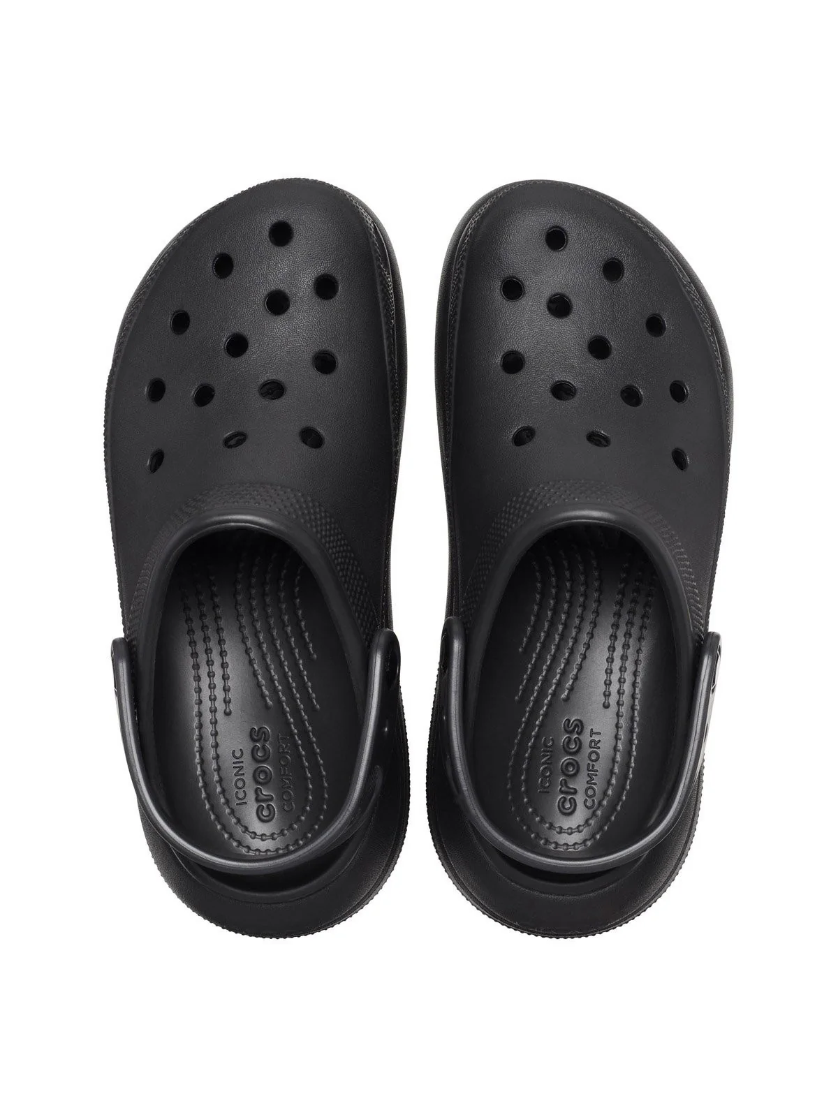 CROCS Ciabatta Donna Classic Crush Clog 207521 001 BLACK - Image 5