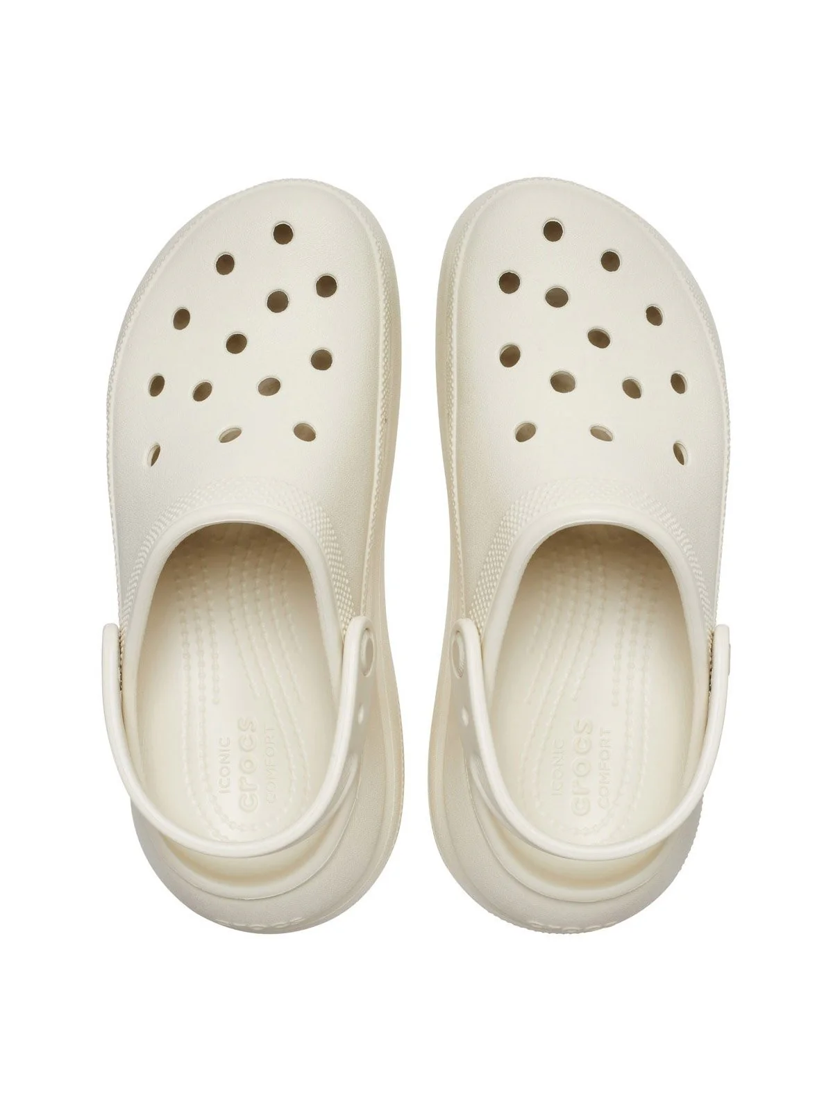 CROCS Ciabatta Donna Classic Crush Clog 207521 2Y2 BONE - Image 4