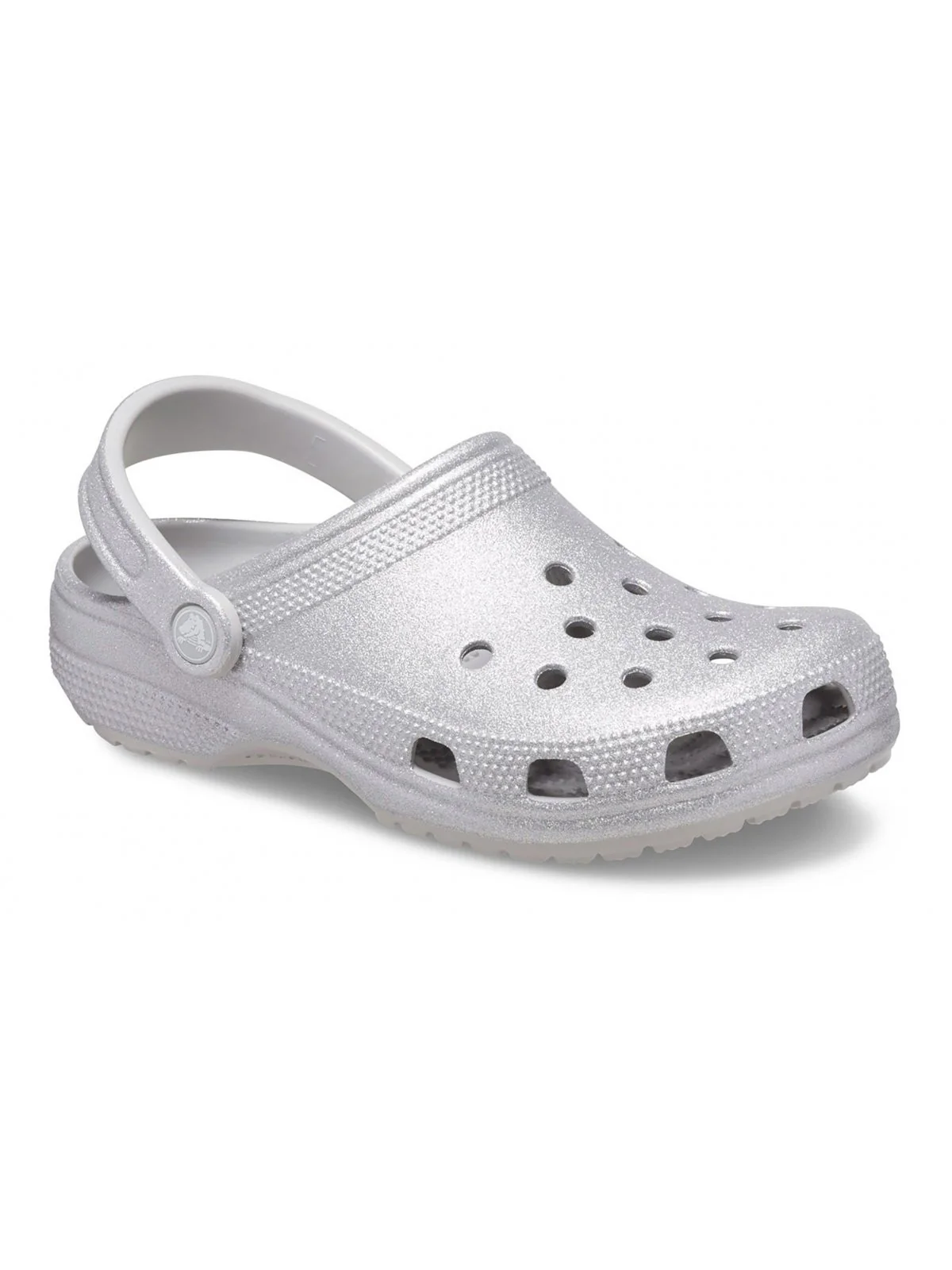 CROCS Ciabatta Donna Classic Glitter Clog W 205942 0IC Argento - Image 6