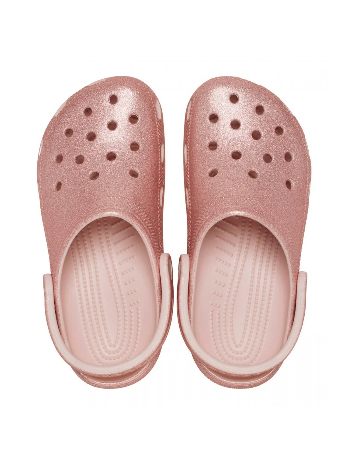 CROCS Ciabatta Donna Classic Glitter Clog W 205942 6WV QUARTZ GLITTER - Image 3