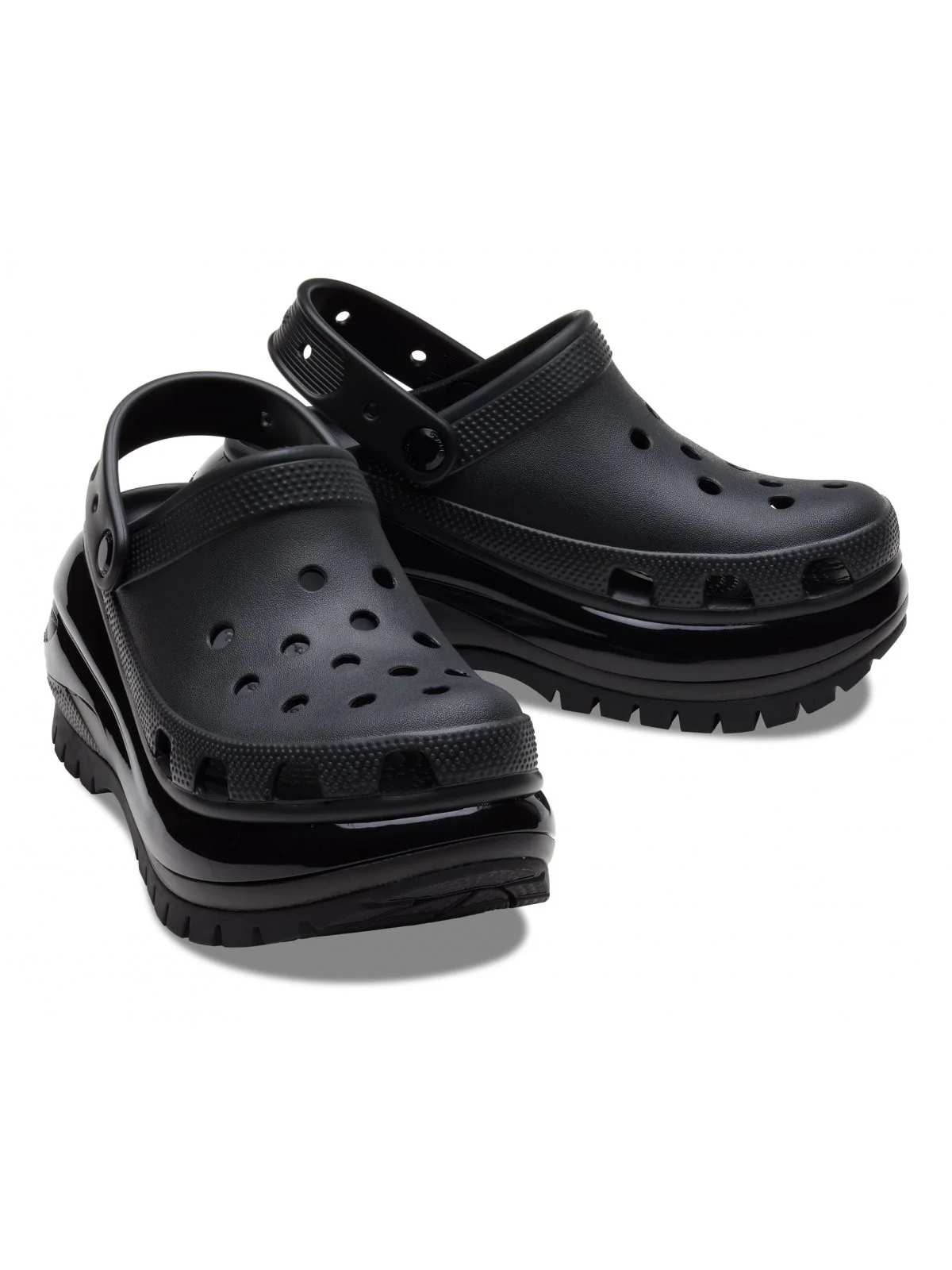 CROCS Ciabatta Donna Classic Mega Crush Clog W 207988 001 BLACK - Image 3