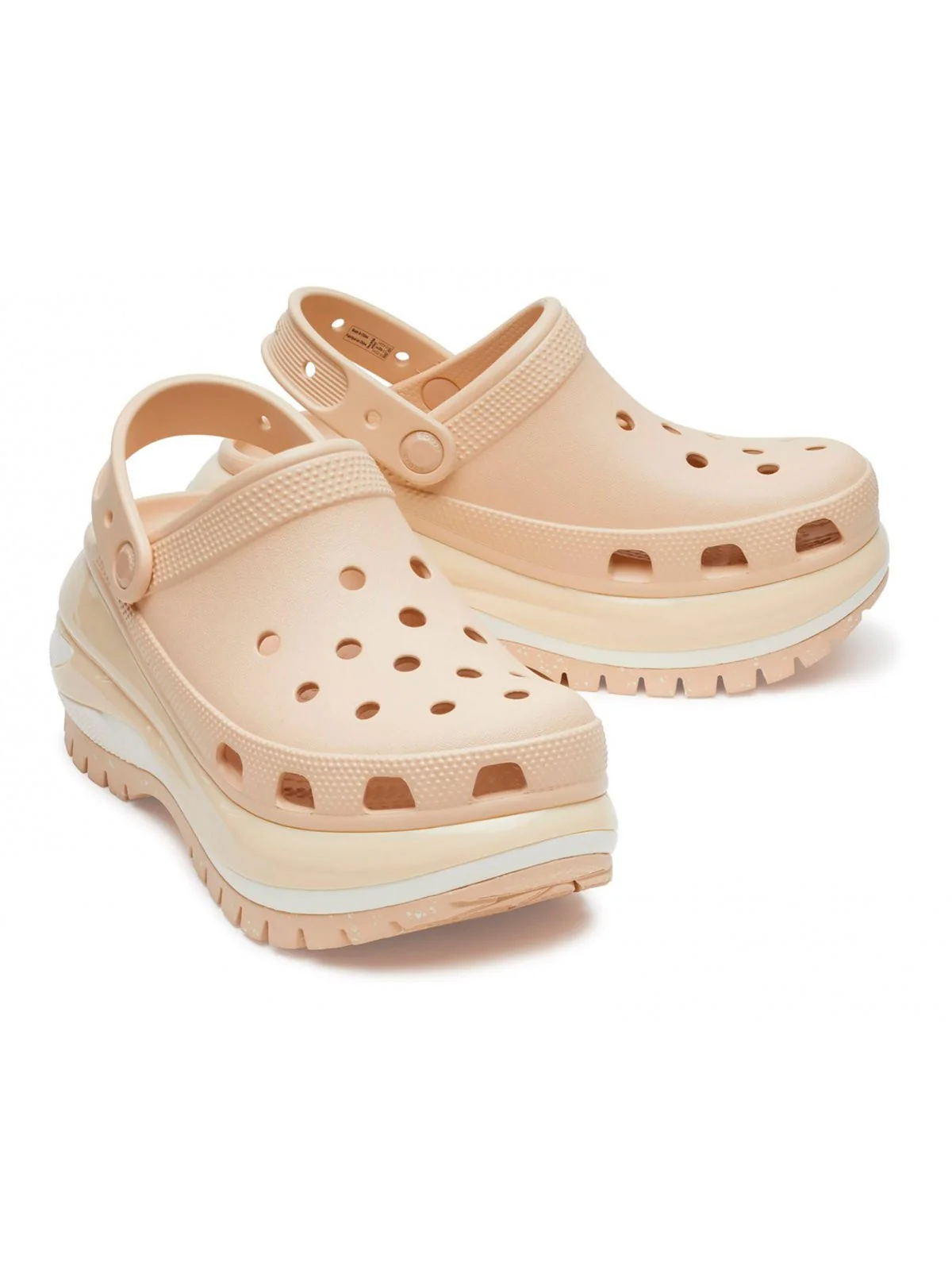 CROCS Ciabatta Donna Classic Mega Crush Clog W 207988 2DS Beige - Image 3