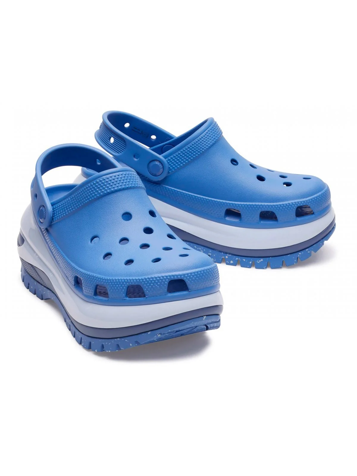 CROCS Ciabatta Donna Classic Mega Crush Clog W 207988 4ON Blu - Image 3