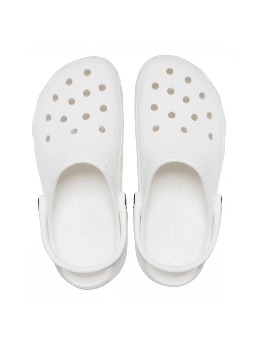 CROCS Ciabatta Donna Classic Platform Clog W 206750 100 Bianco - Image 4