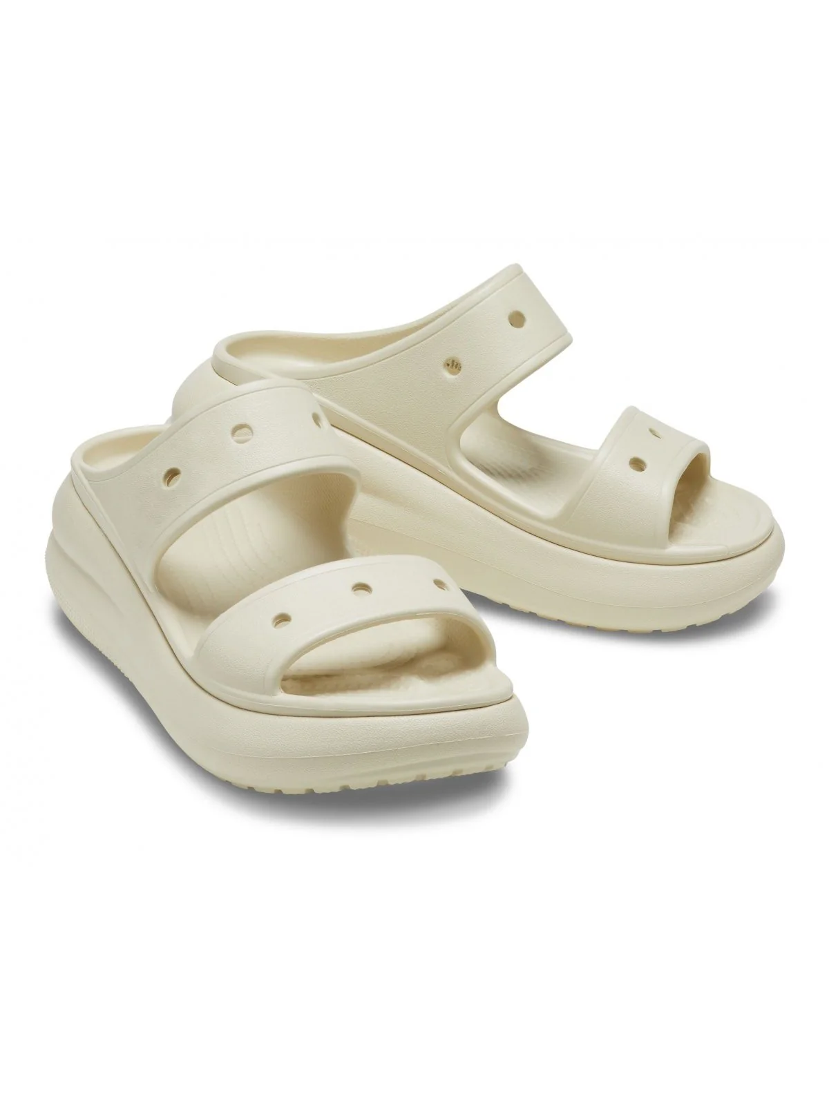 CROCS Ciabatta Donna Crush sandal 207670 2Y2 BONE - Image 3