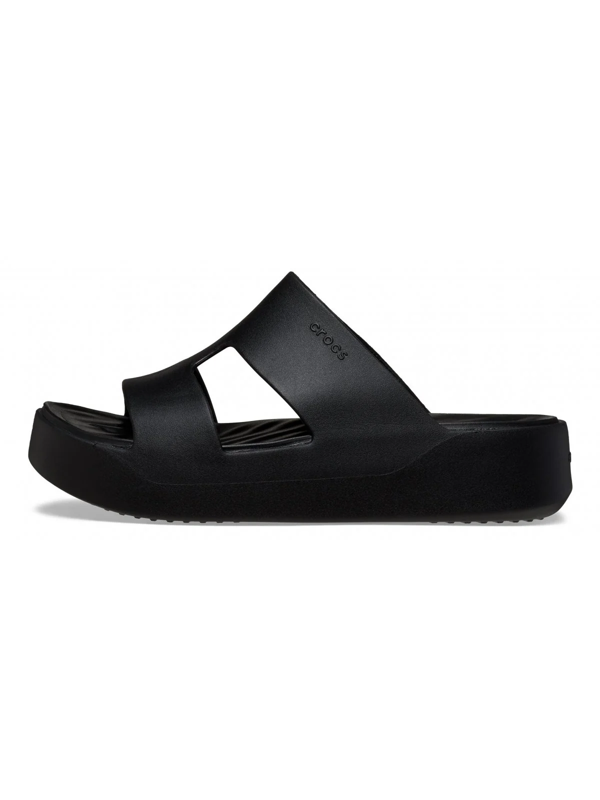 CROCS Ciabatta Donna Getaway Platform H-Strap W 209409 001 BLACK - Image 2