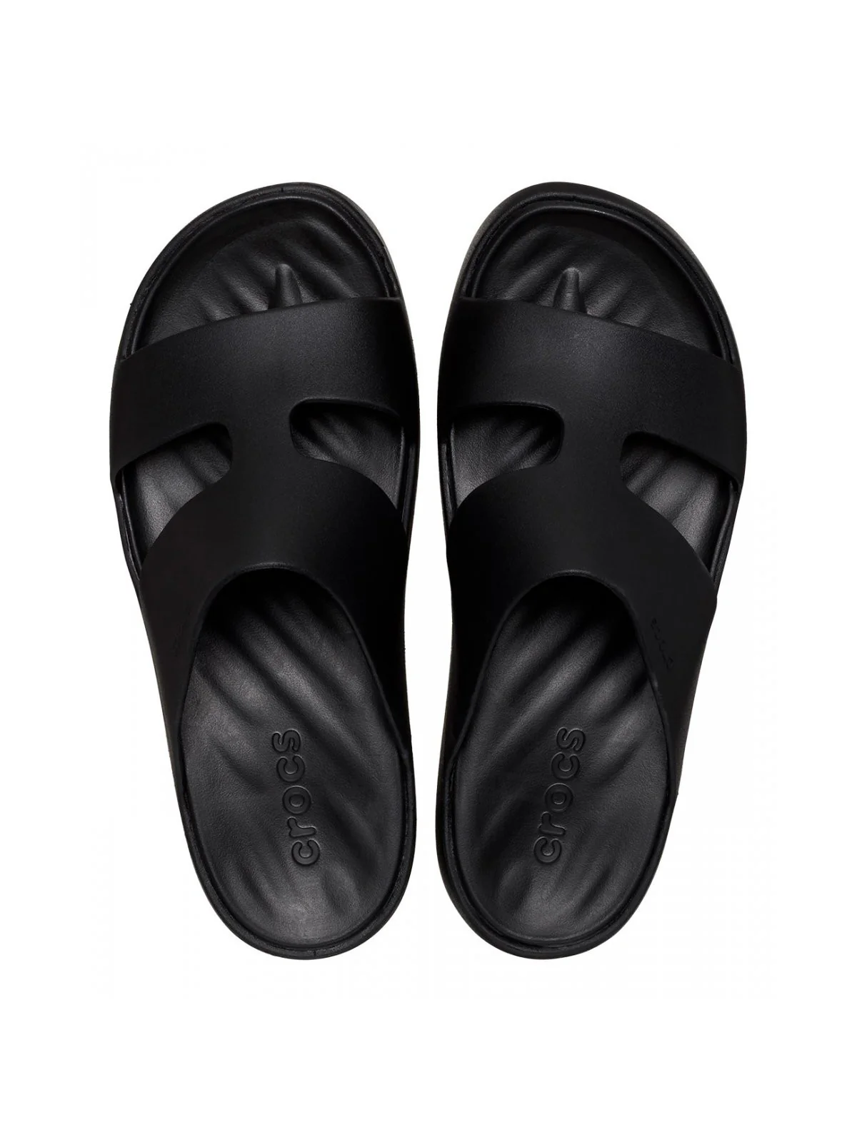 CROCS Ciabatta Donna Getaway Platform H-Strap W 209409 001 BLACK - Image 4